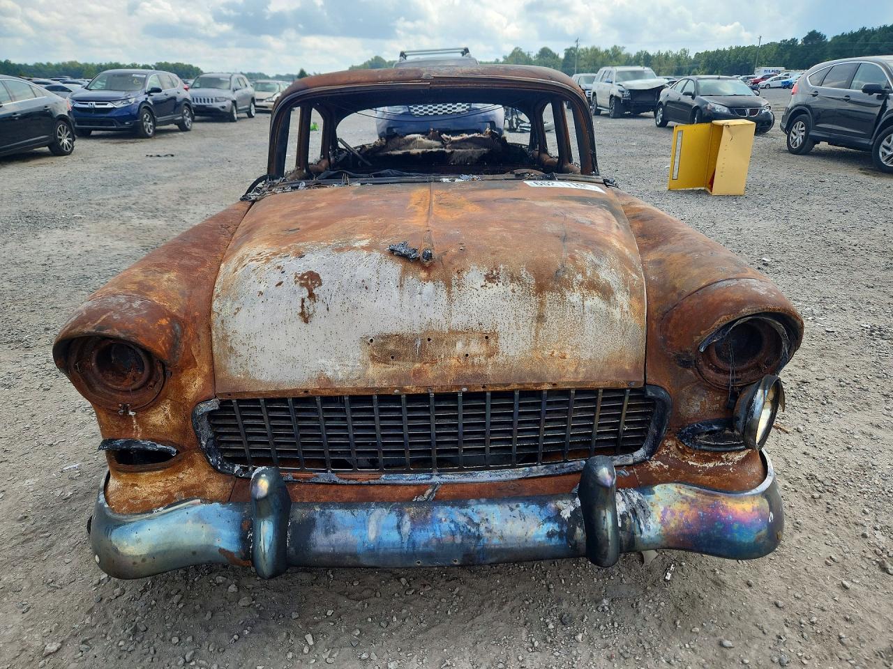1955 Chevrolet Uk Burn vin: B55N068064