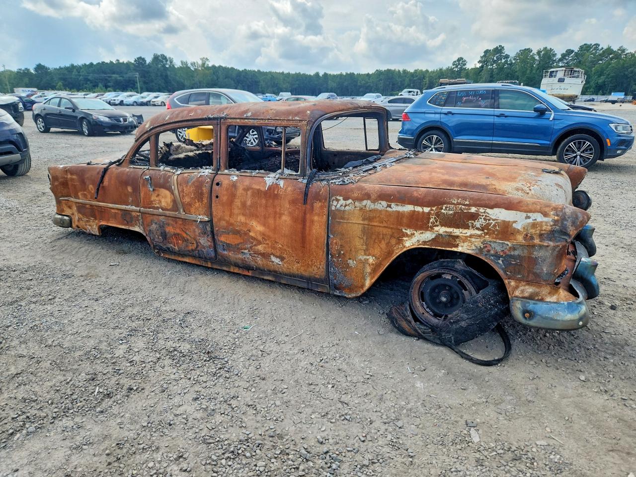 1955 Chevrolet Uk Burn vin: B55N068064