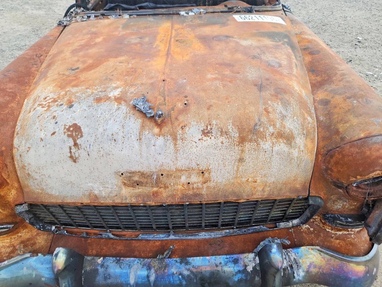 1955 Chevrolet Uk Burn vin: B55N068064