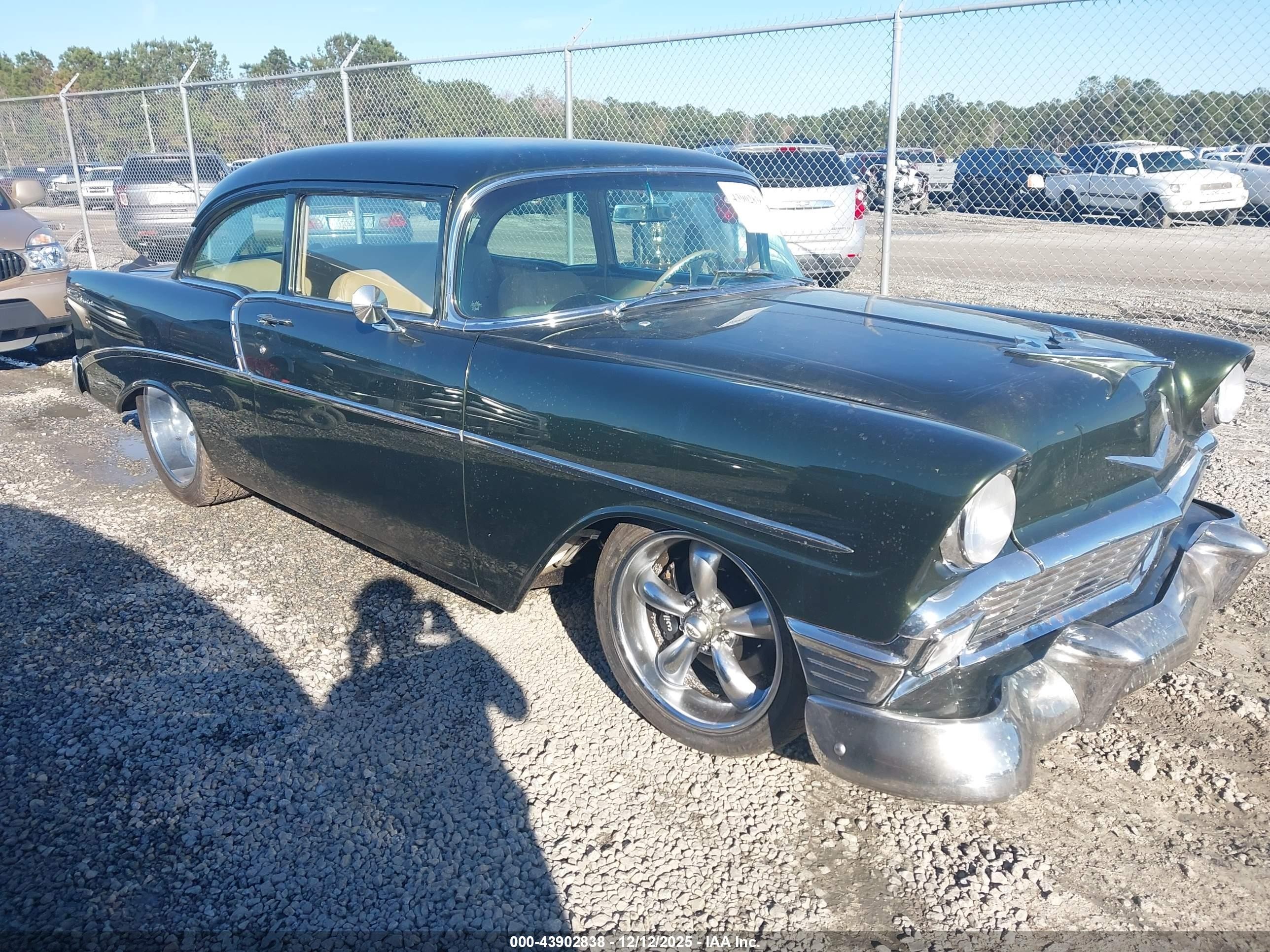 1956 Chevrolet 210   Green vin: B56F184813       