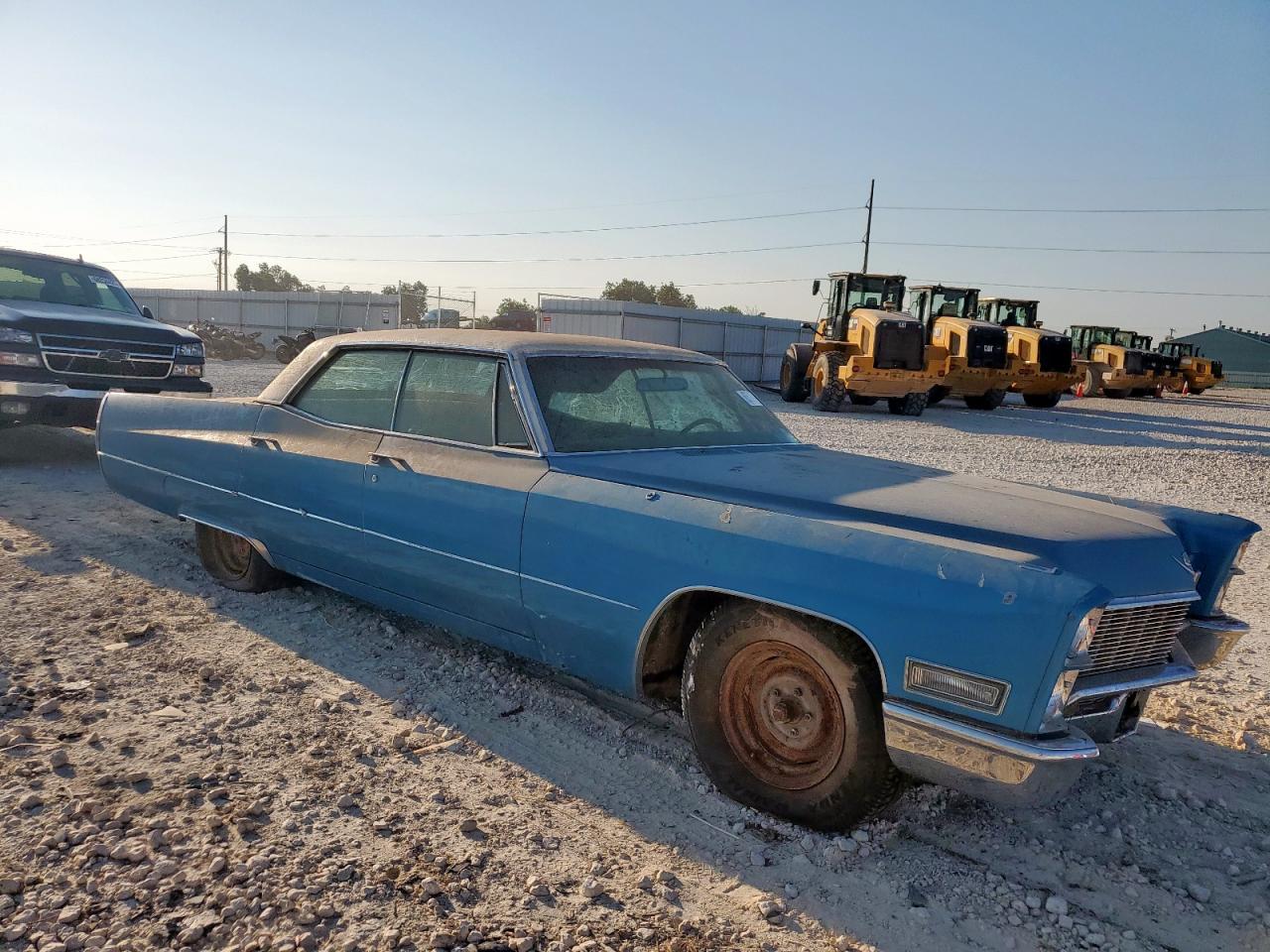 1968 Cadillac Deville Blue vin: B8159921
