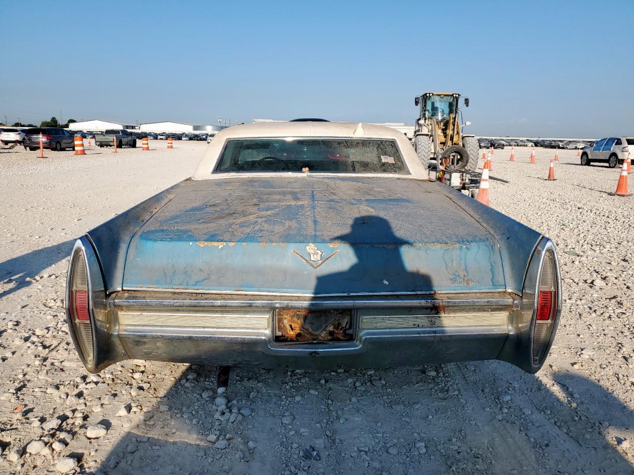 1968 Cadillac Deville Blue vin: B8159921