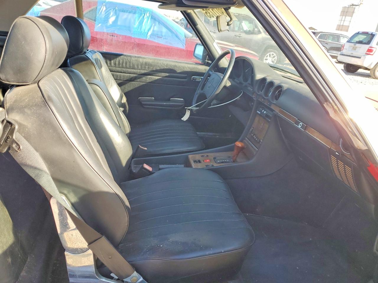 1987 Mercedes-benz 560 Sl Red vin: BA4809HA059511
