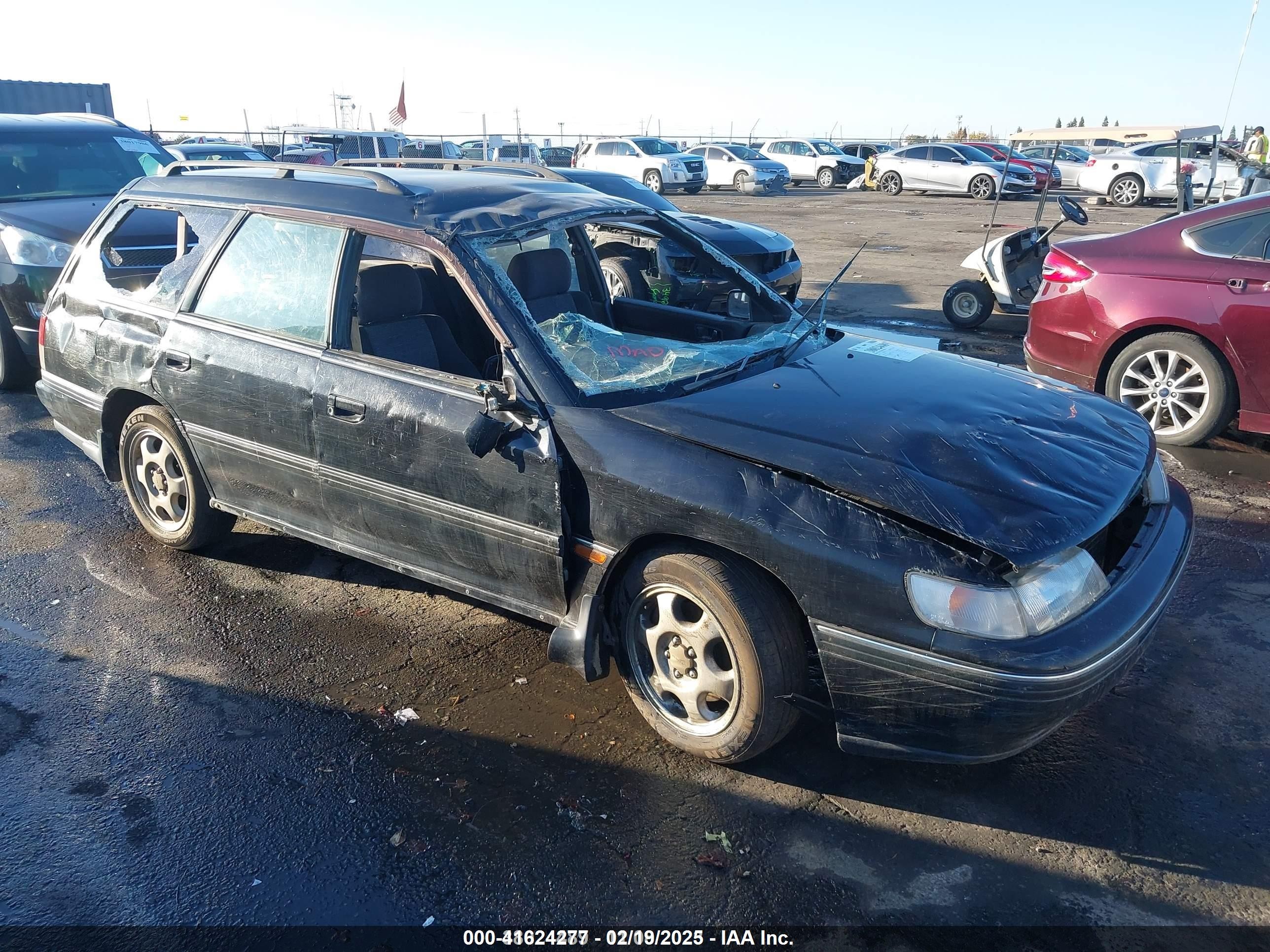 1992 Subaru Legacy   Black vin: BF5073258        