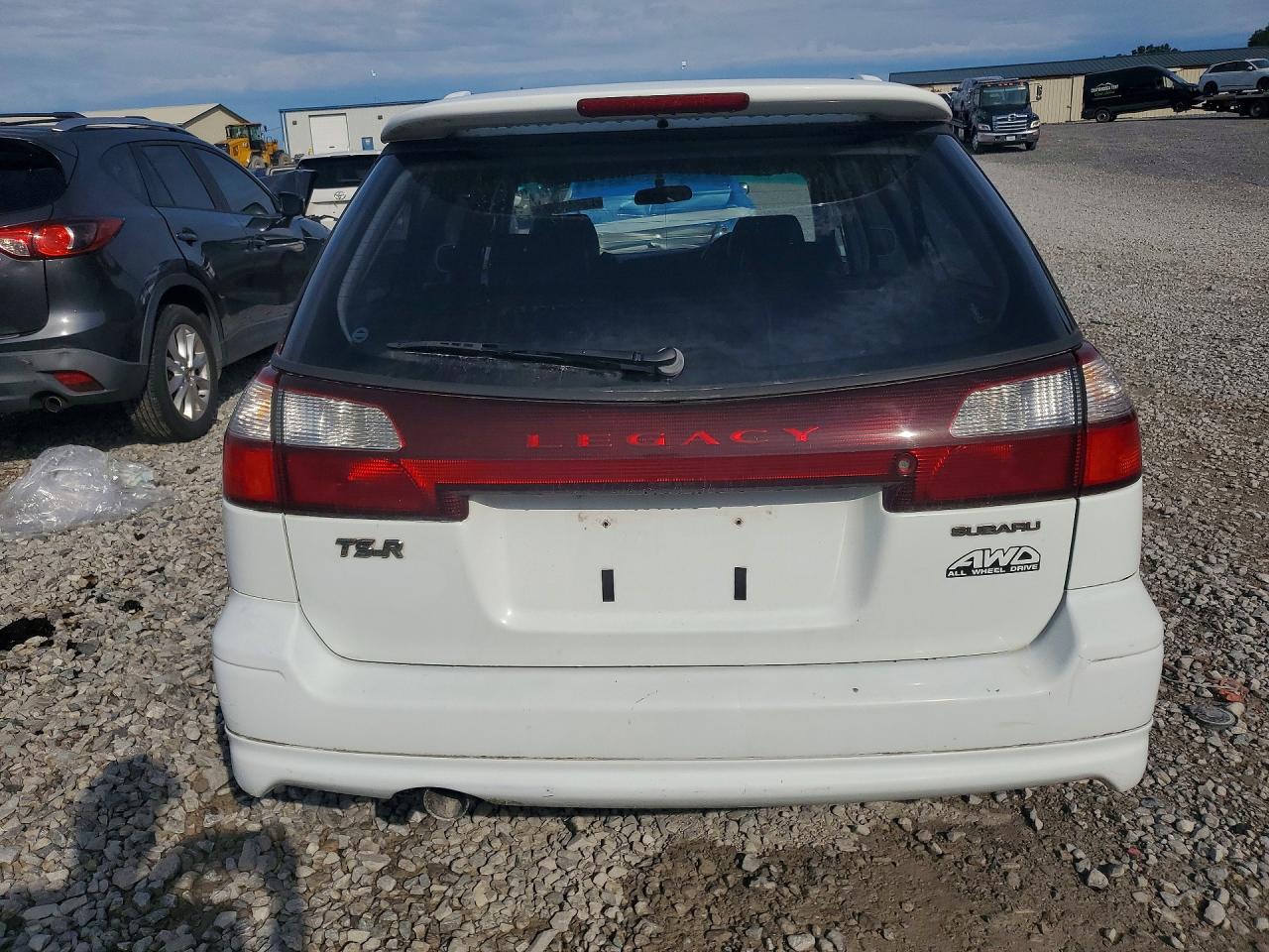 1999 Subaru Leg Gt Wgn White vin: BH5086229
