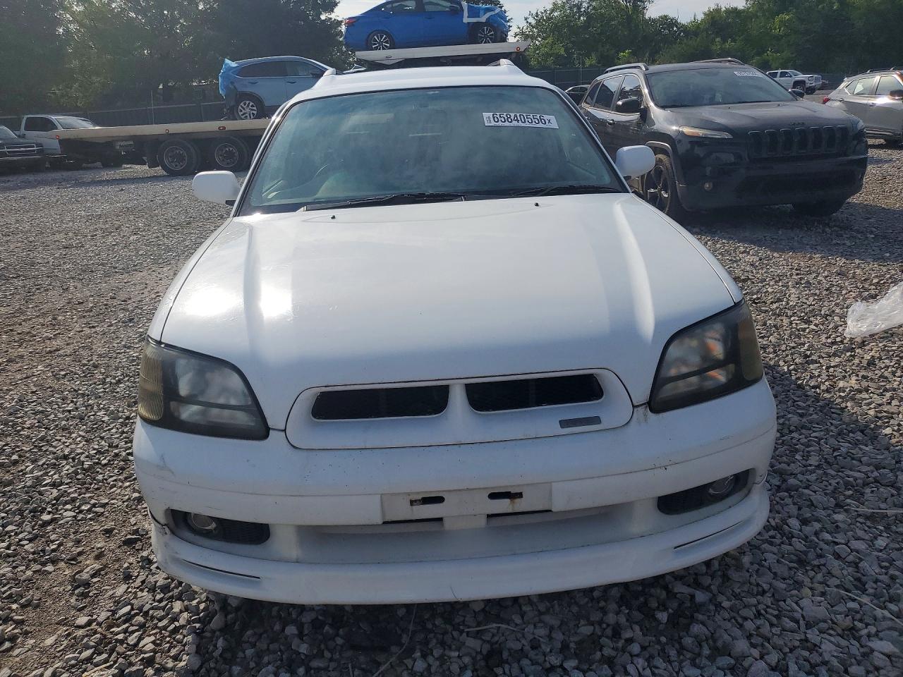 1999 Subaru Leg Gt Wgn White vin: BH5086229