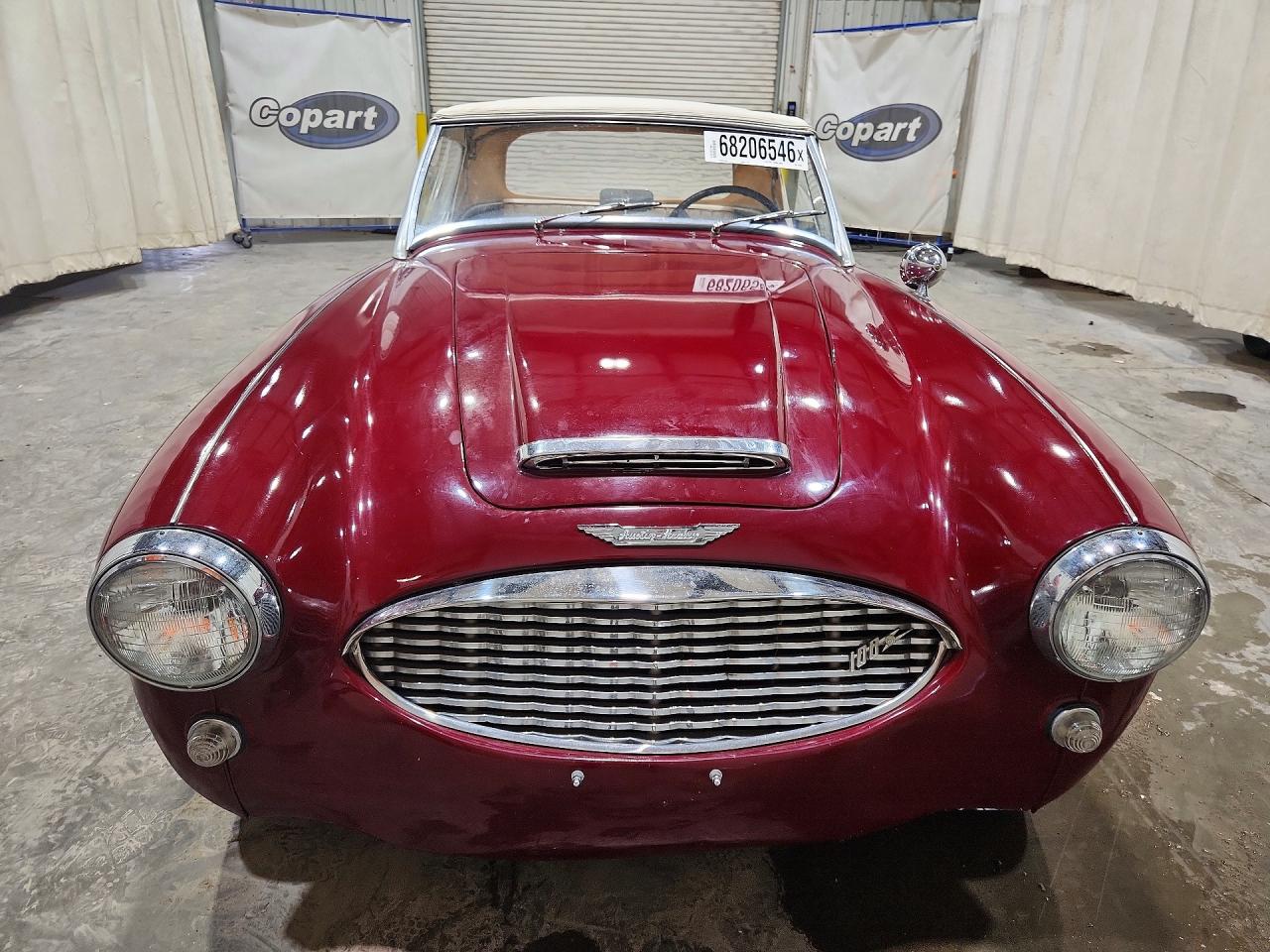 1959 Austin Healy Burgundy vin: BN4L074983