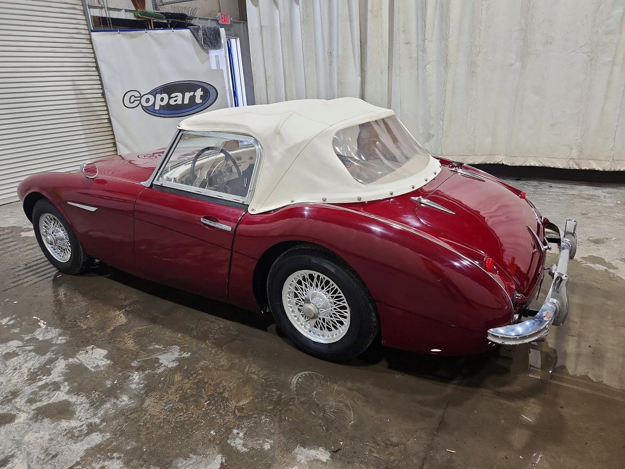 1959 Austin Healy Burgundy vin: BN4L074983