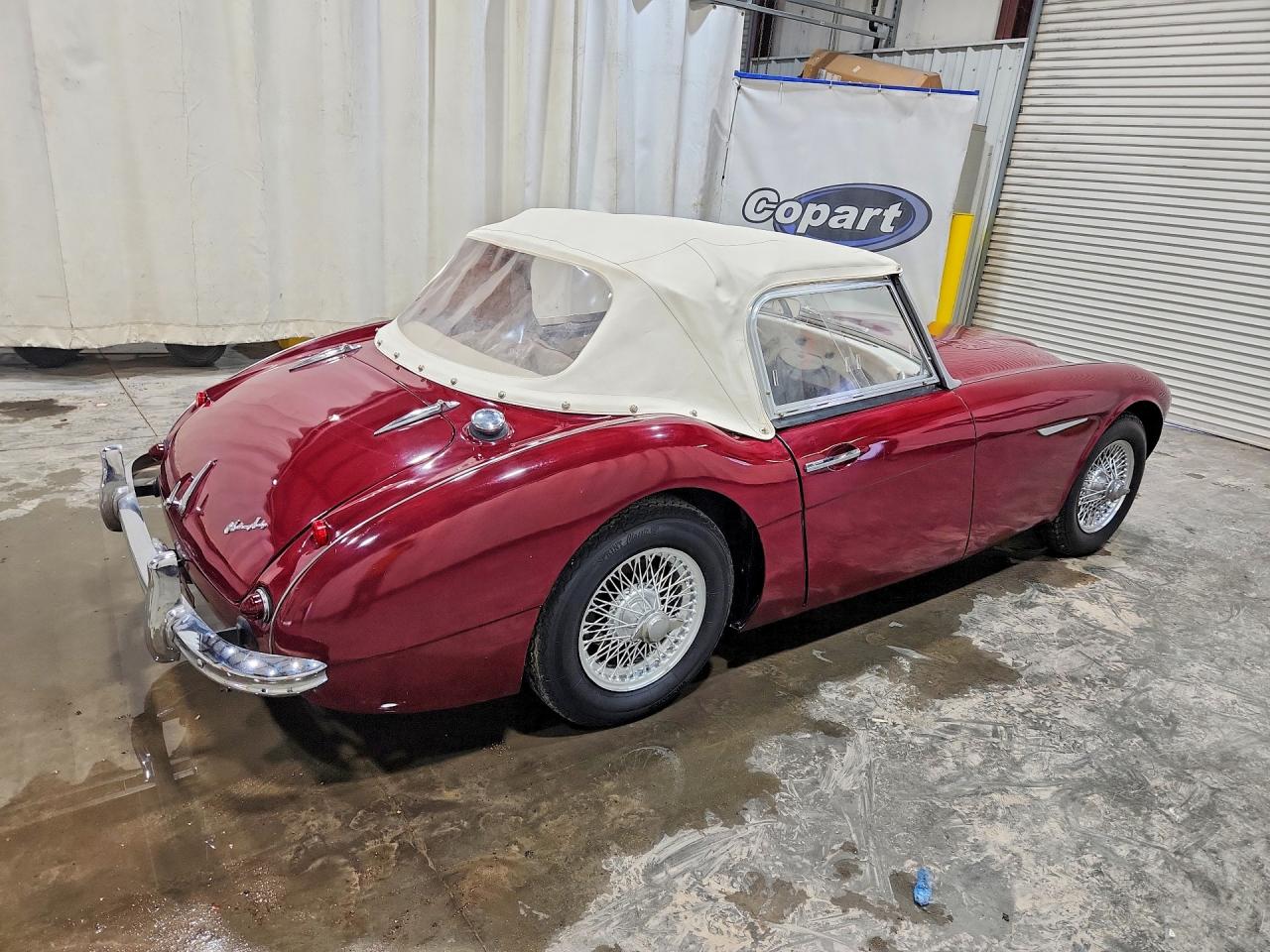 1959 Austin Healy Burgundy vin: BN4L074983