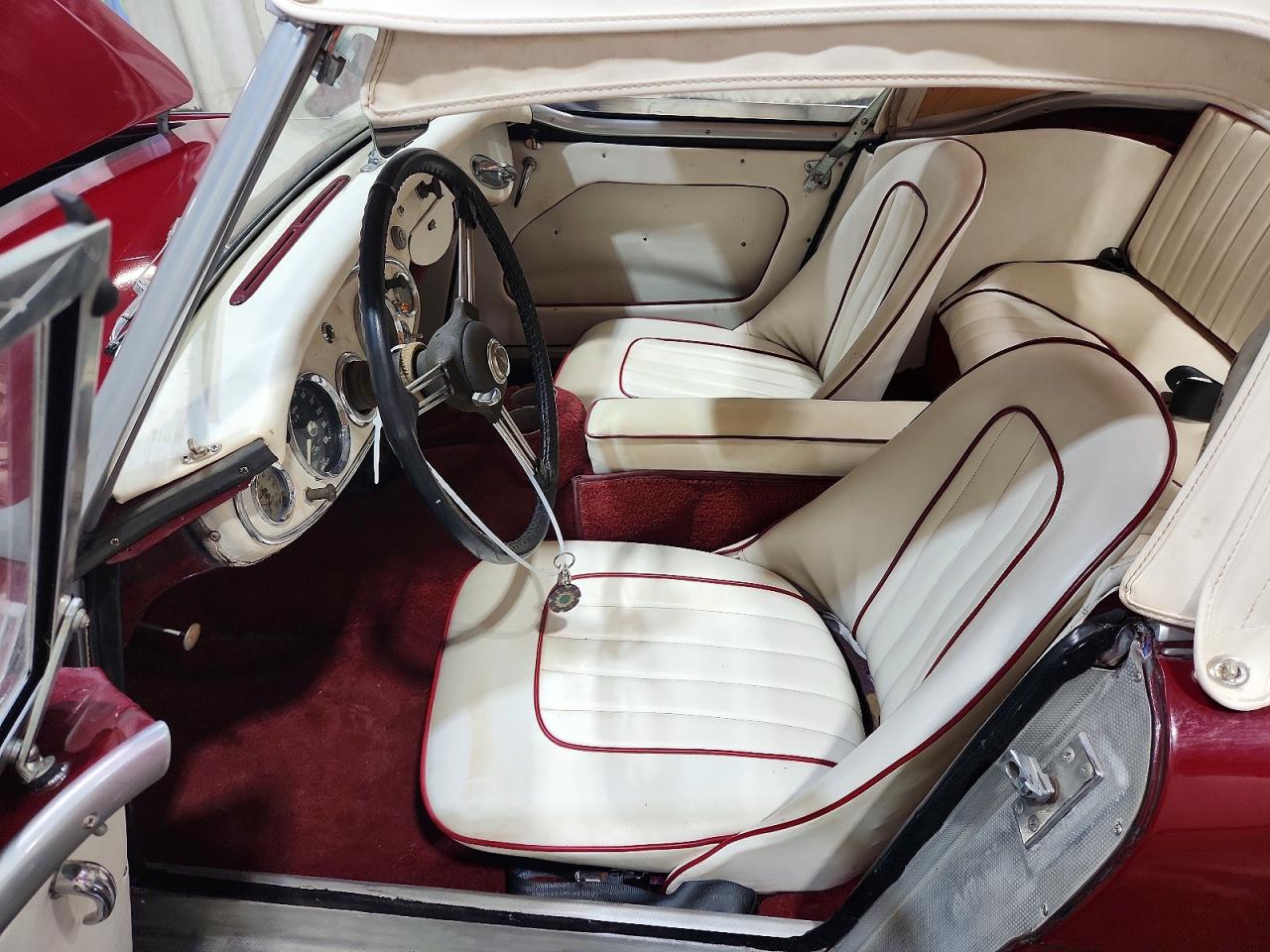 1959 Austin Healy Burgundy vin: BN4L074983