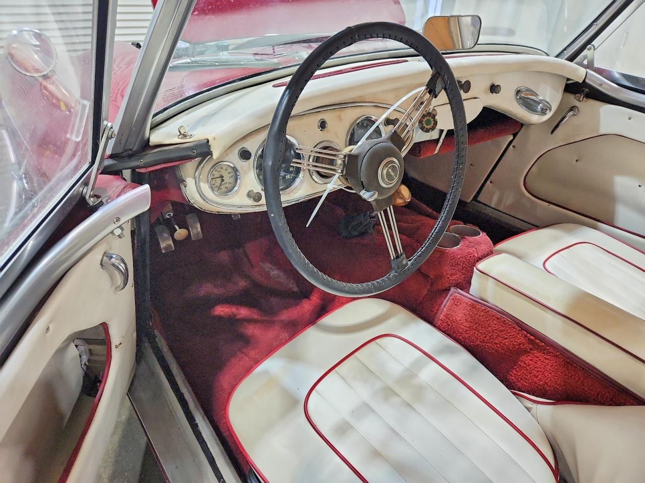 1959 Austin Healy Burgundy vin: BN4L074983