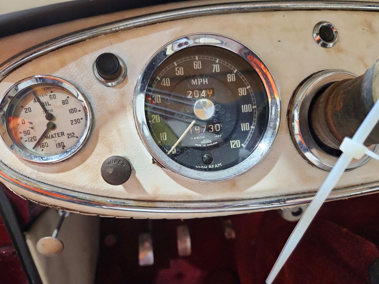 1959 Austin Healy Burgundy vin: BN4L074983
