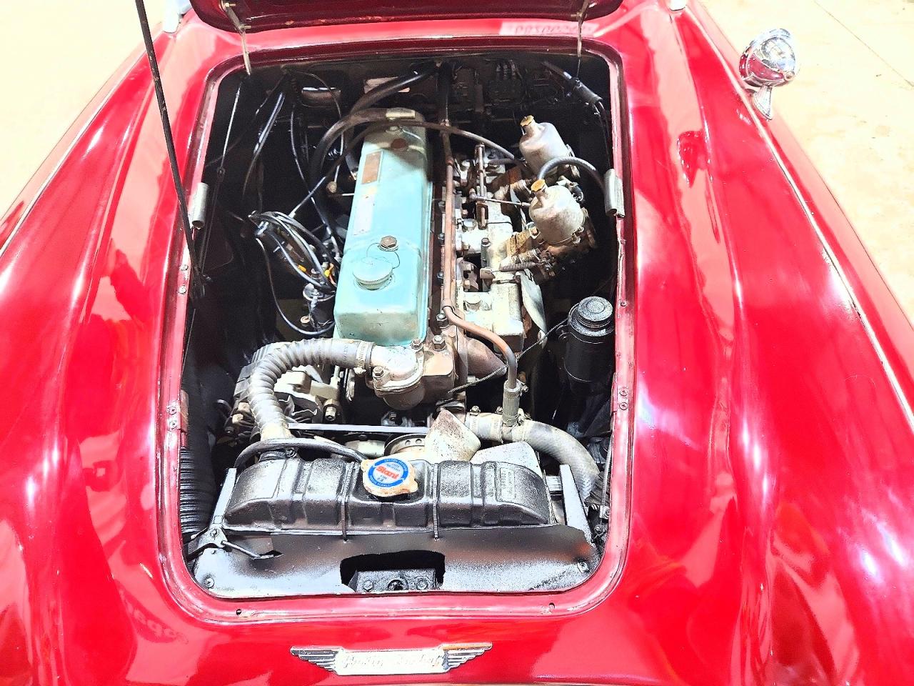1959 Austin Healy Burgundy vin: BN4L074983