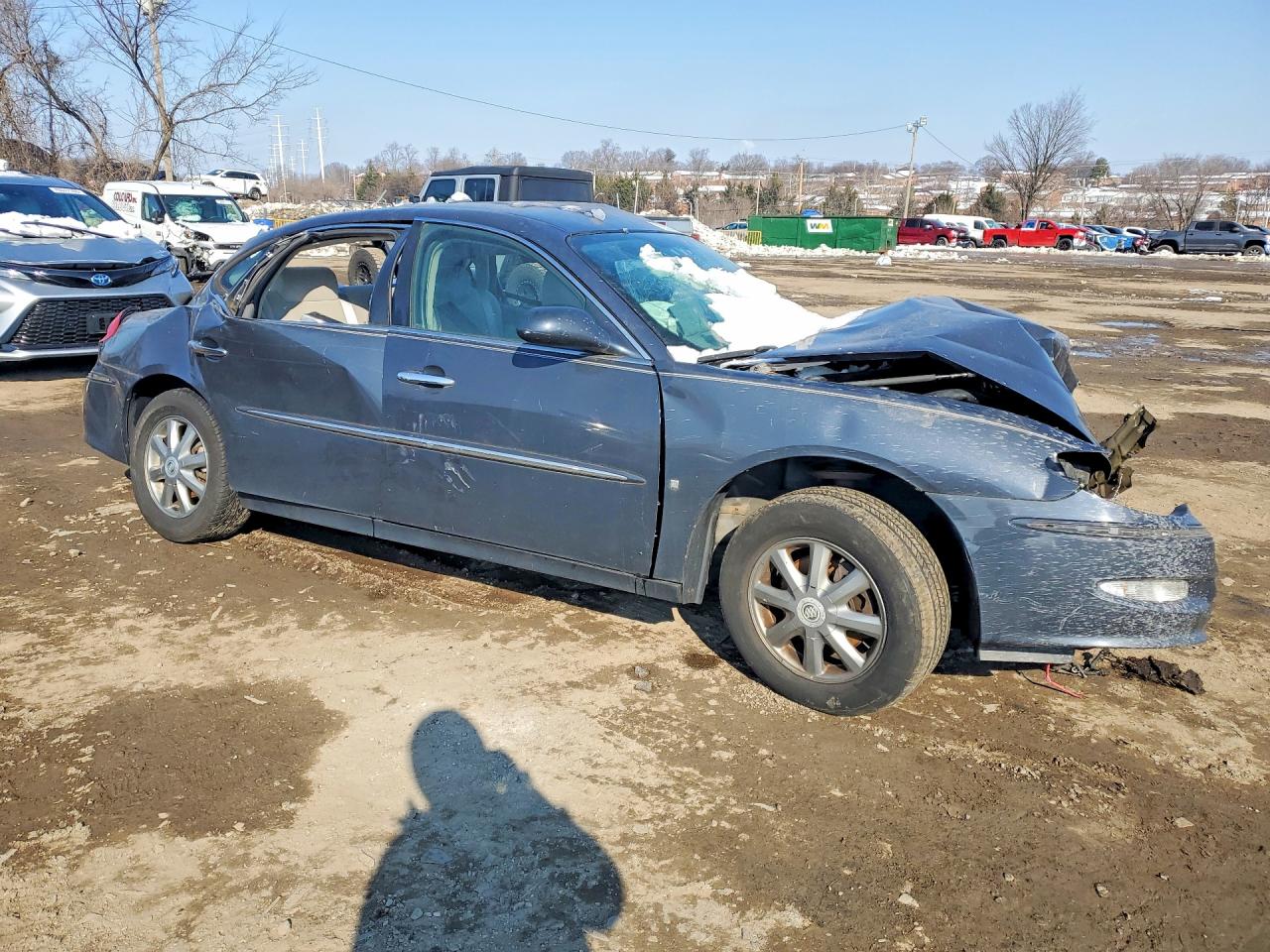 2008 Buick Lacrosse Charcoal vin: BOS53255356