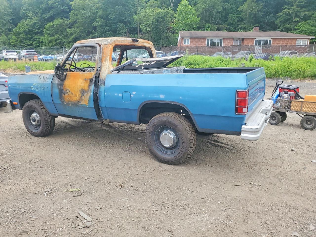 1988 Dodge W-series W150 Синий vin: BOS55318996