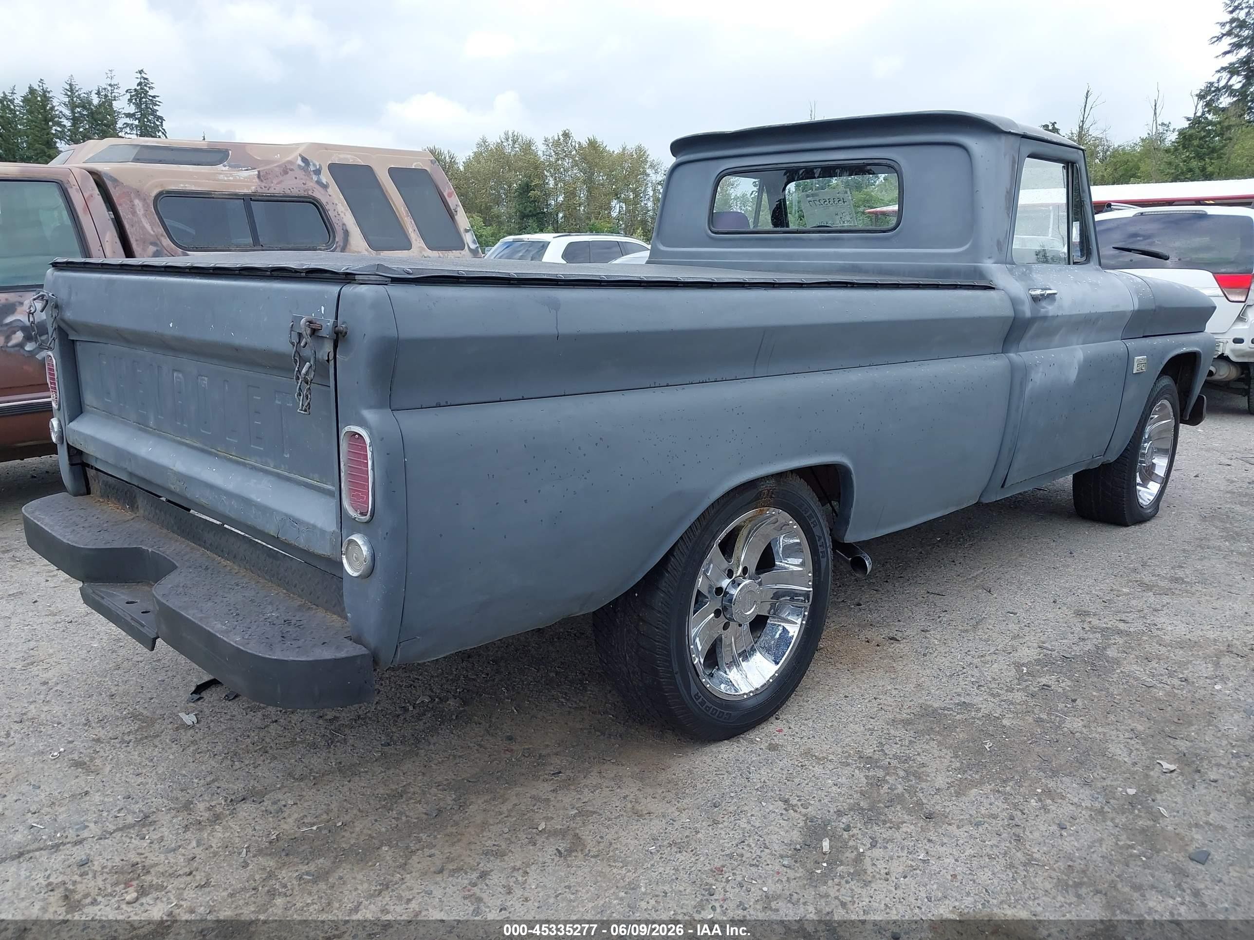 1970 Chevrolet Apache Gray vin: C2546Z106148