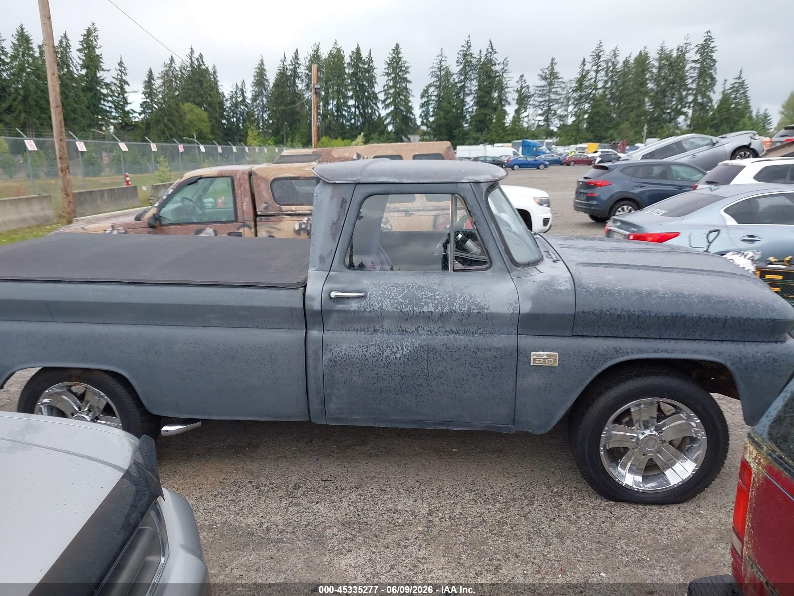 1970 Chevrolet Apache Gray vin: C2546Z106148