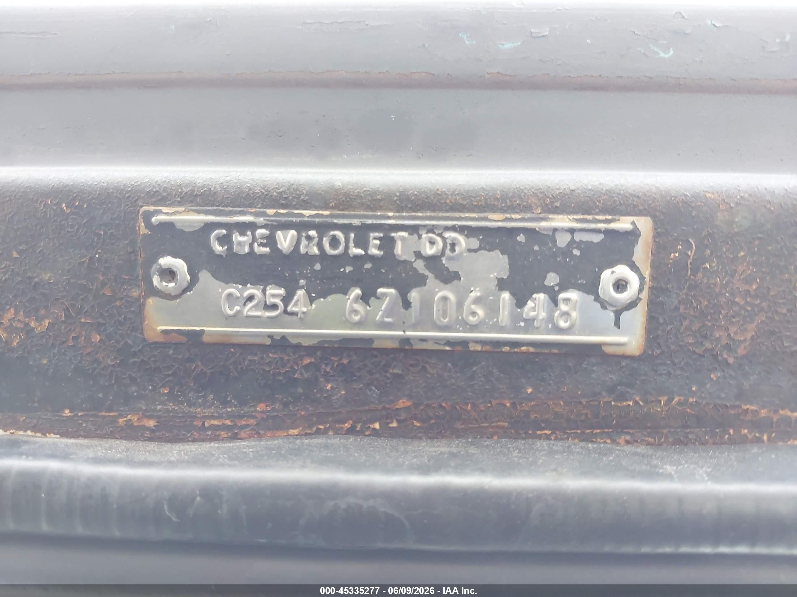 1970 Chevrolet Apache Gray vin: C2546Z106148