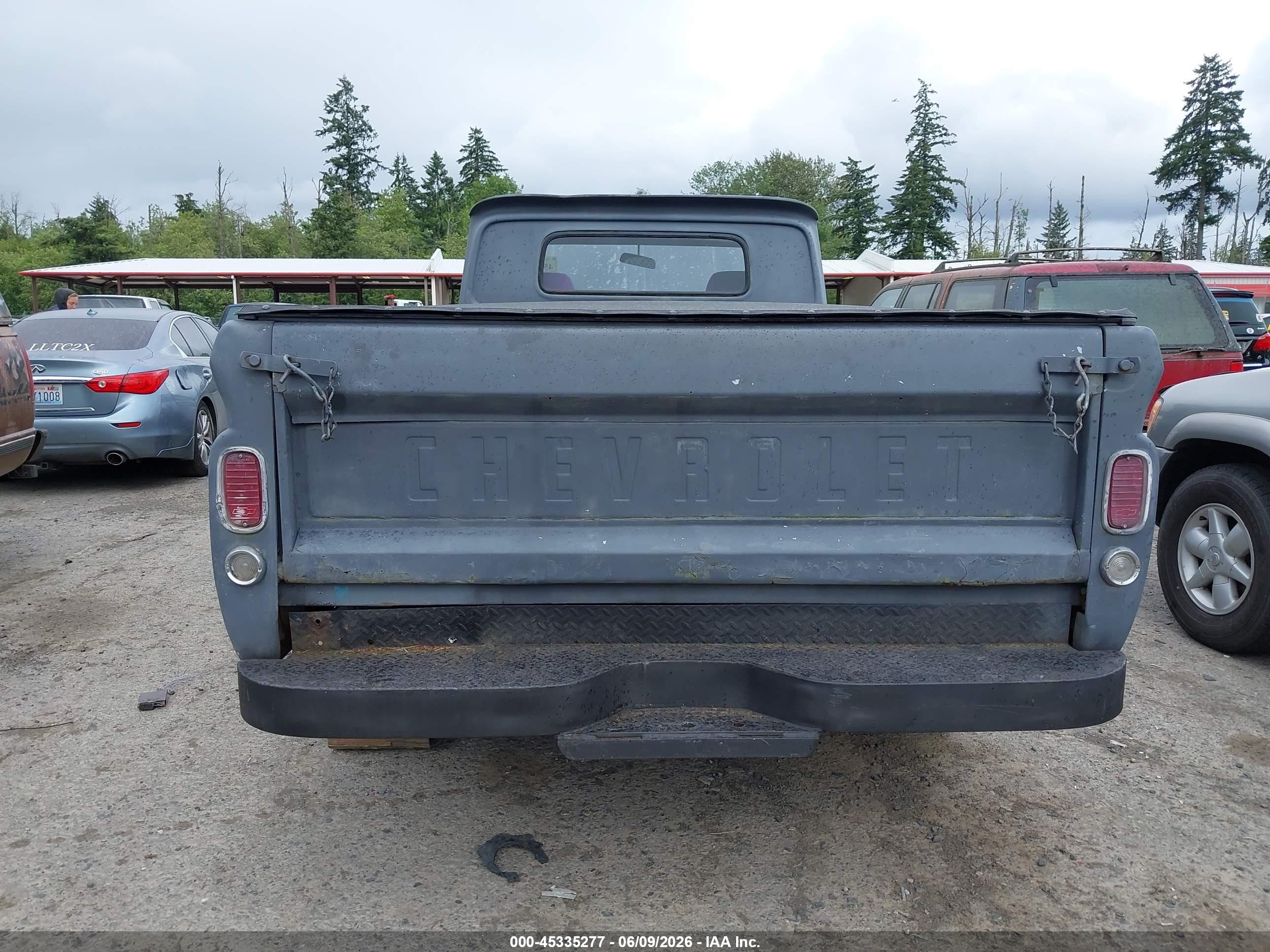 1970 Chevrolet Apache Gray vin: C2546Z106148