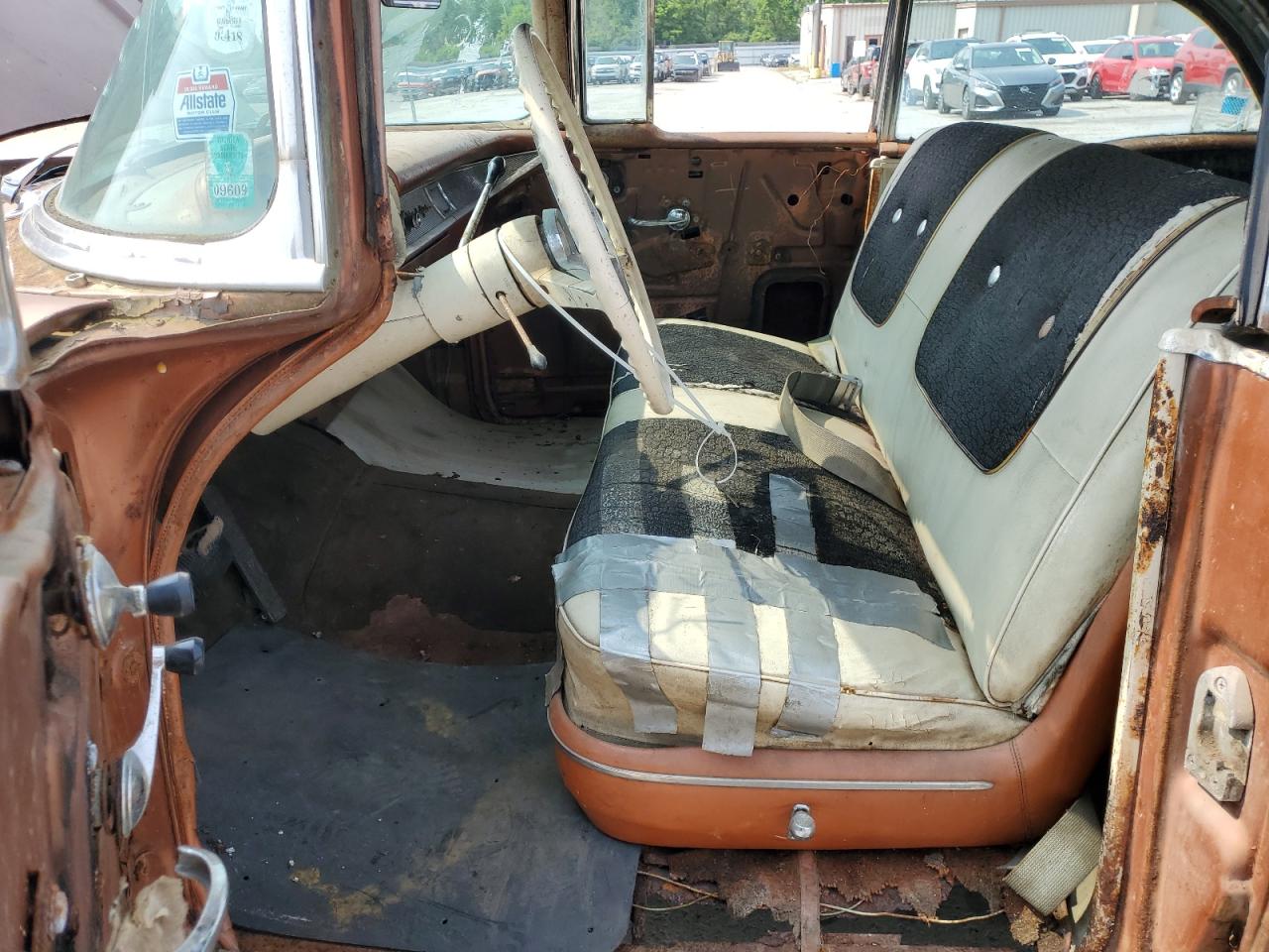 1957 Chevrolet                   Bel Air Orange vin: C57K193084