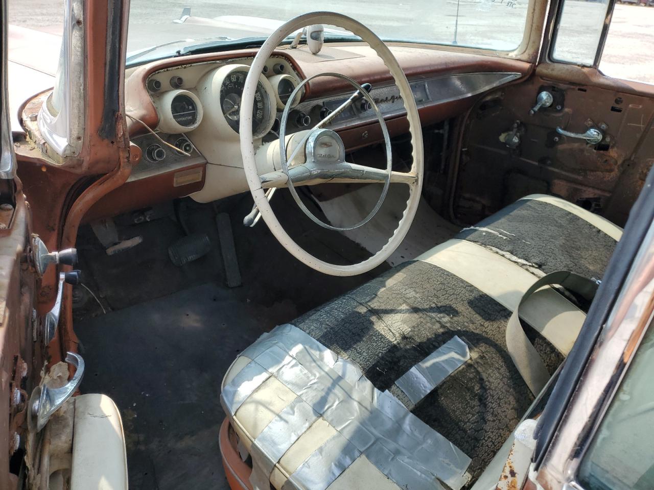 1957 Chevrolet                   Bel Air Orange vin: C57K193084