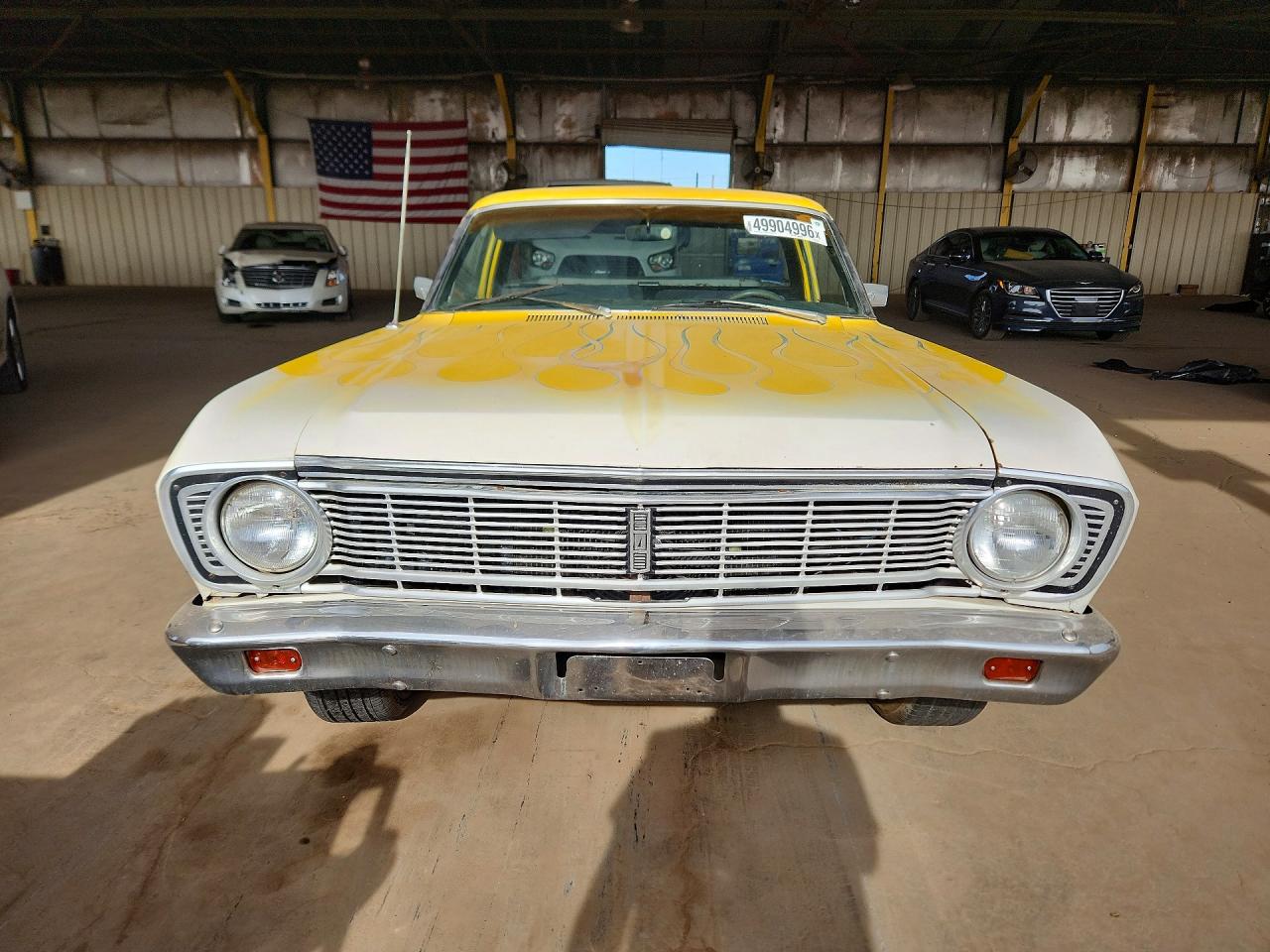 1966 Ford Uk Yellow vin: CA569877