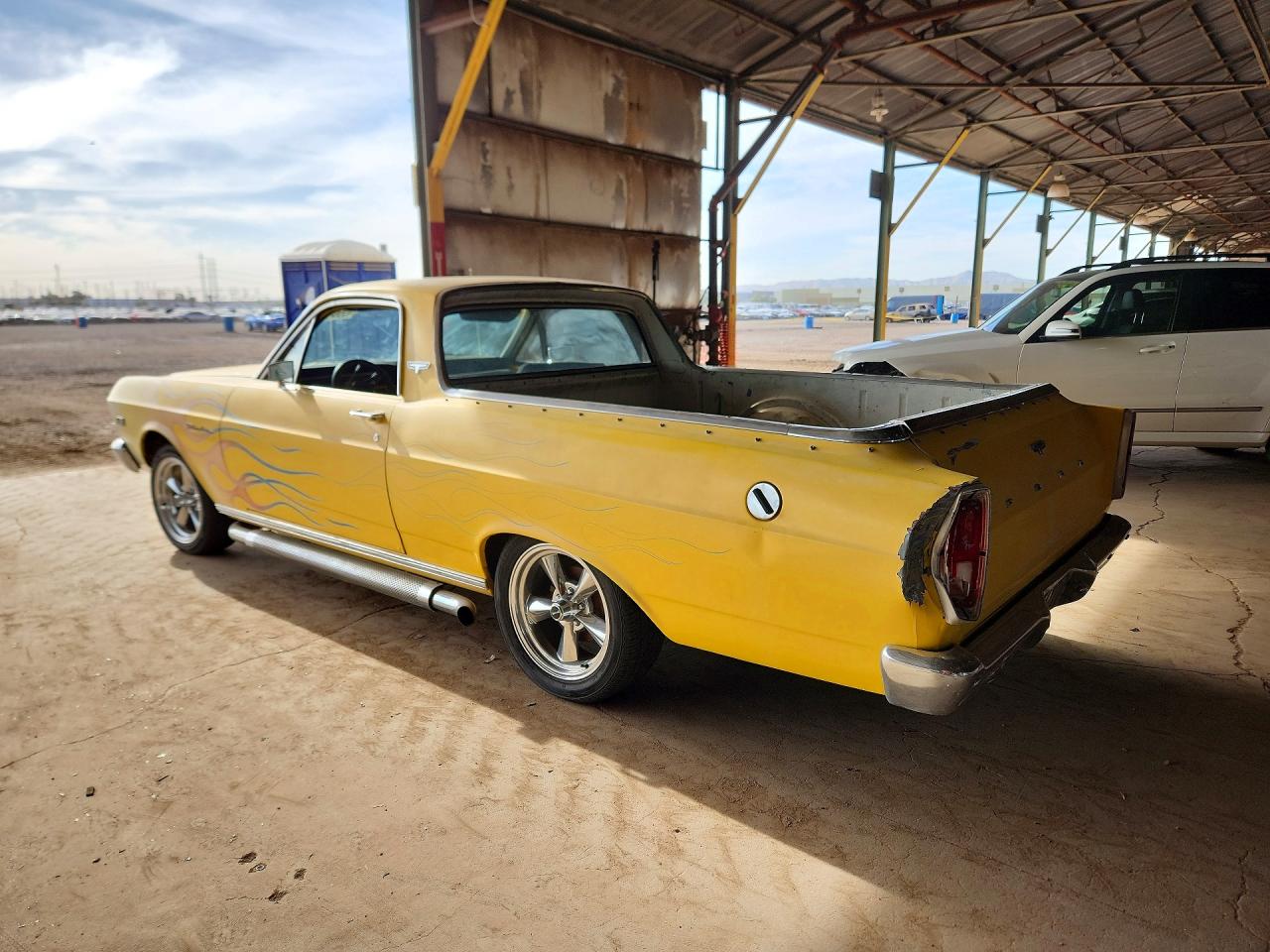 1966 Ford Uk Yellow vin: CA569877