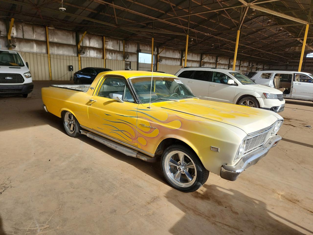 1966 Ford Uk Yellow vin: CA569877