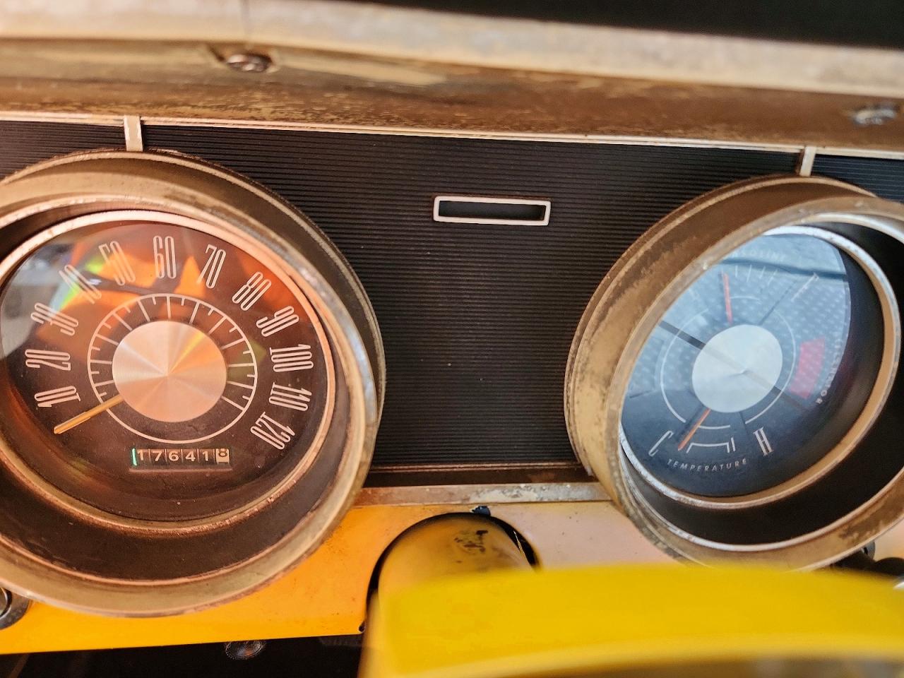 1966 Ford Uk Yellow vin: CA569877