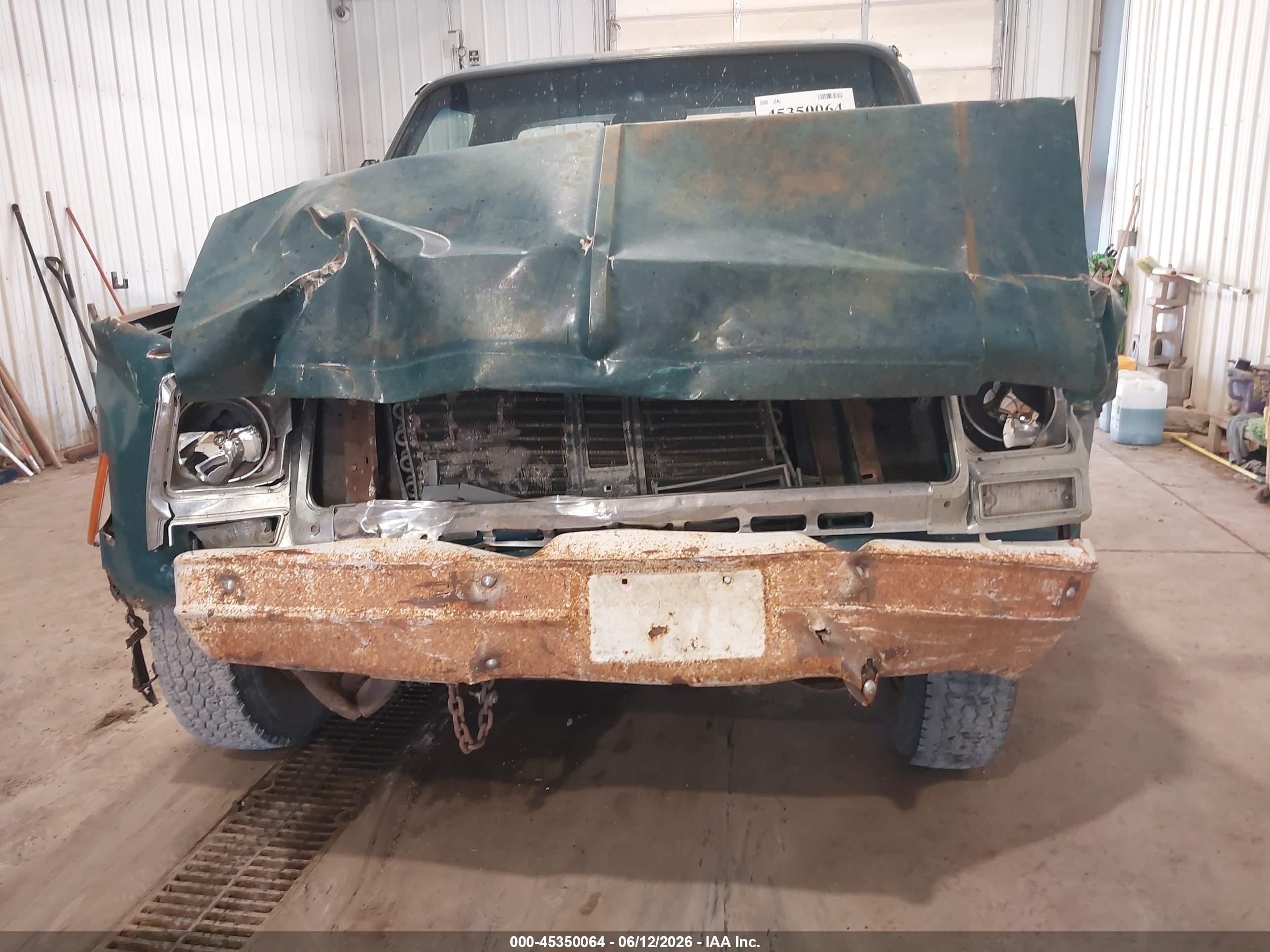 1979 Chev C20 Fleetside Green vin: CCD249J179579
