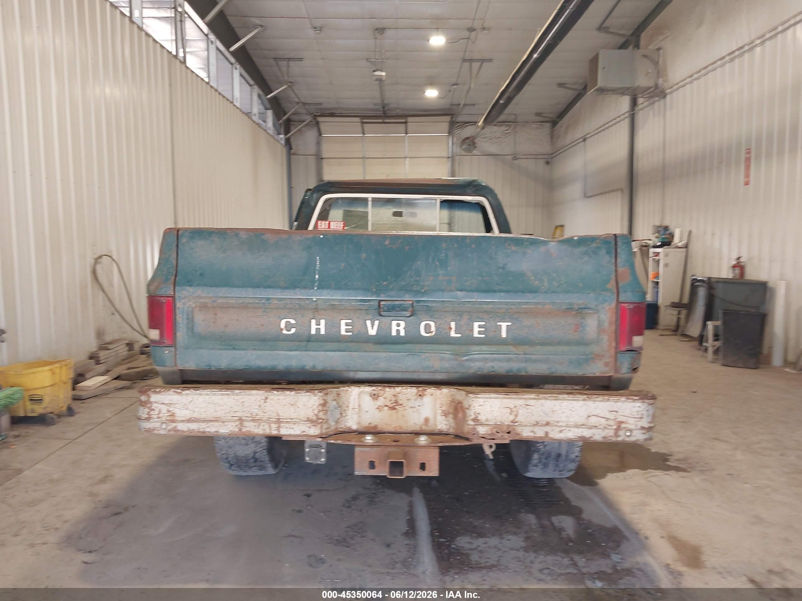 1979 Chev C20 Fleetside Green vin: CCD249J179579