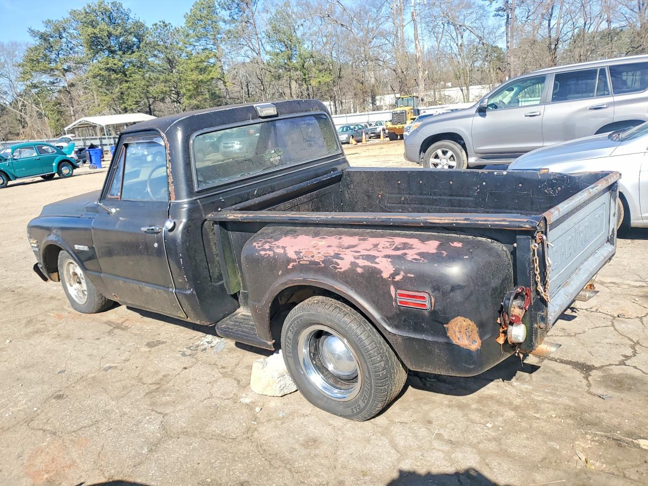 1972 Chevrolet C-10 Black vin: CCE142A120204