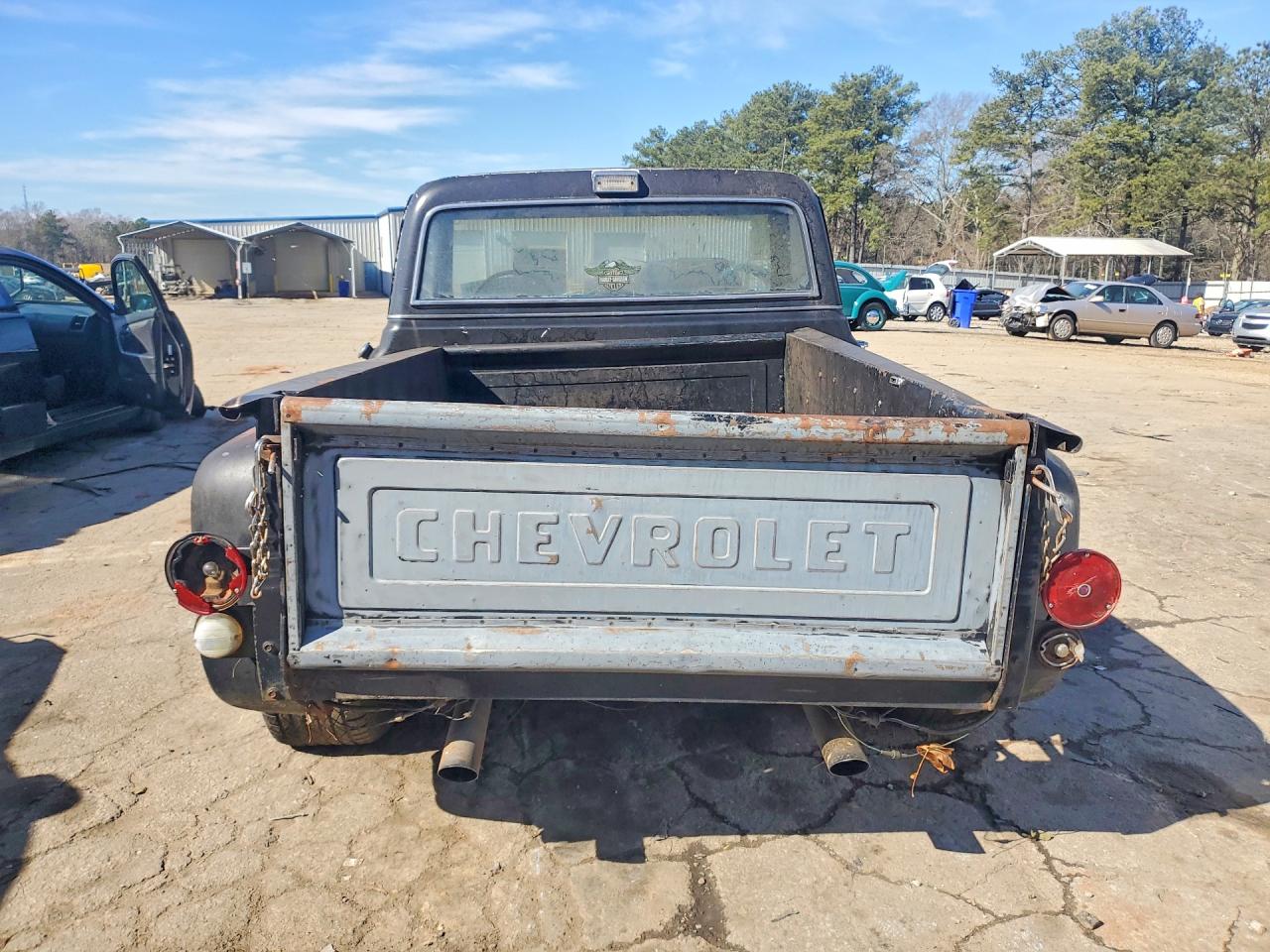 1972 Chevrolet C-10 Black vin: CCE142A120204