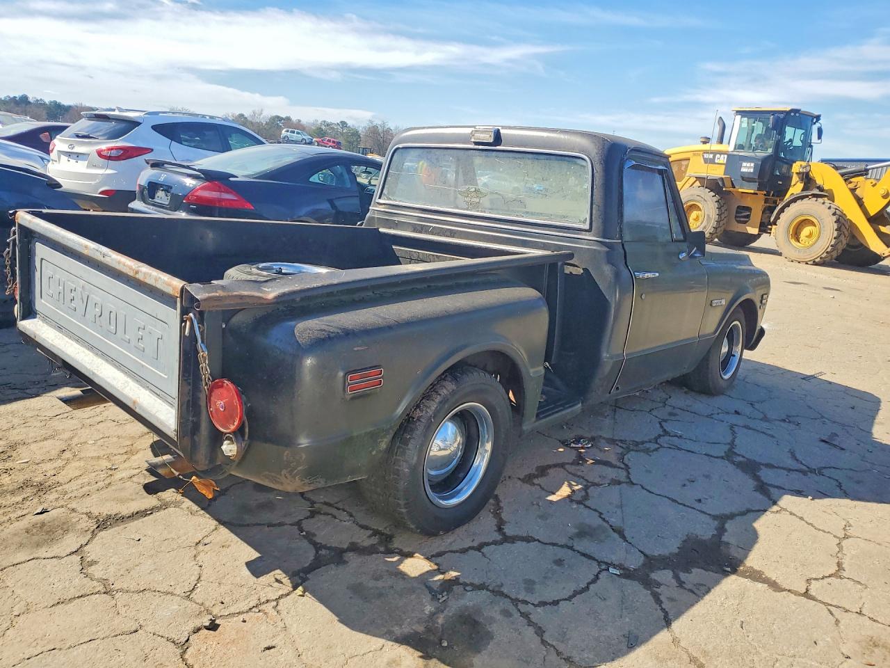 1972 Chevrolet C-10 Black vin: CCE142A120204
