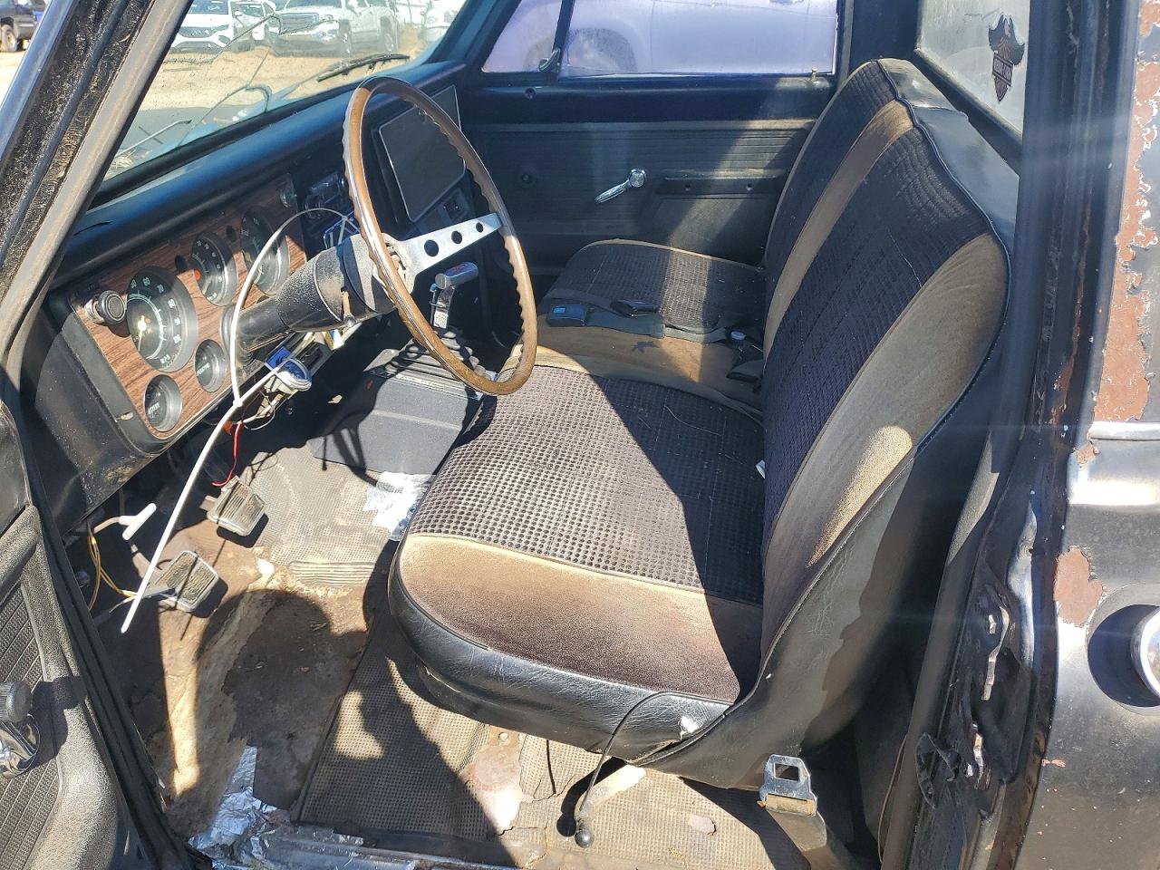 1972 Chevrolet C-10 Black vin: CCE142A120204