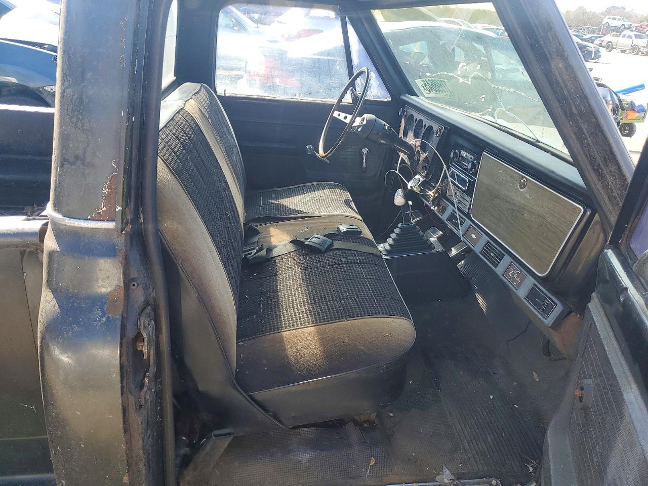 1972 Chevrolet C-10 Black vin: CCE142A120204