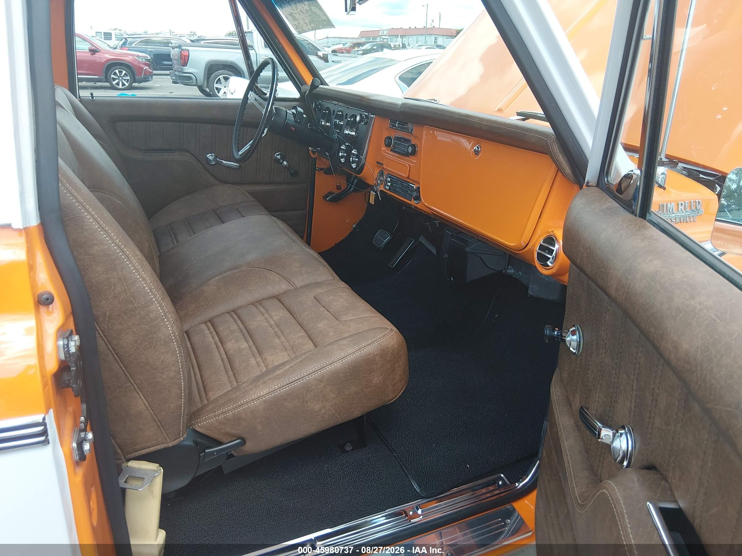 1972 Chevrolet C10 Orange vin: CCE142F373331