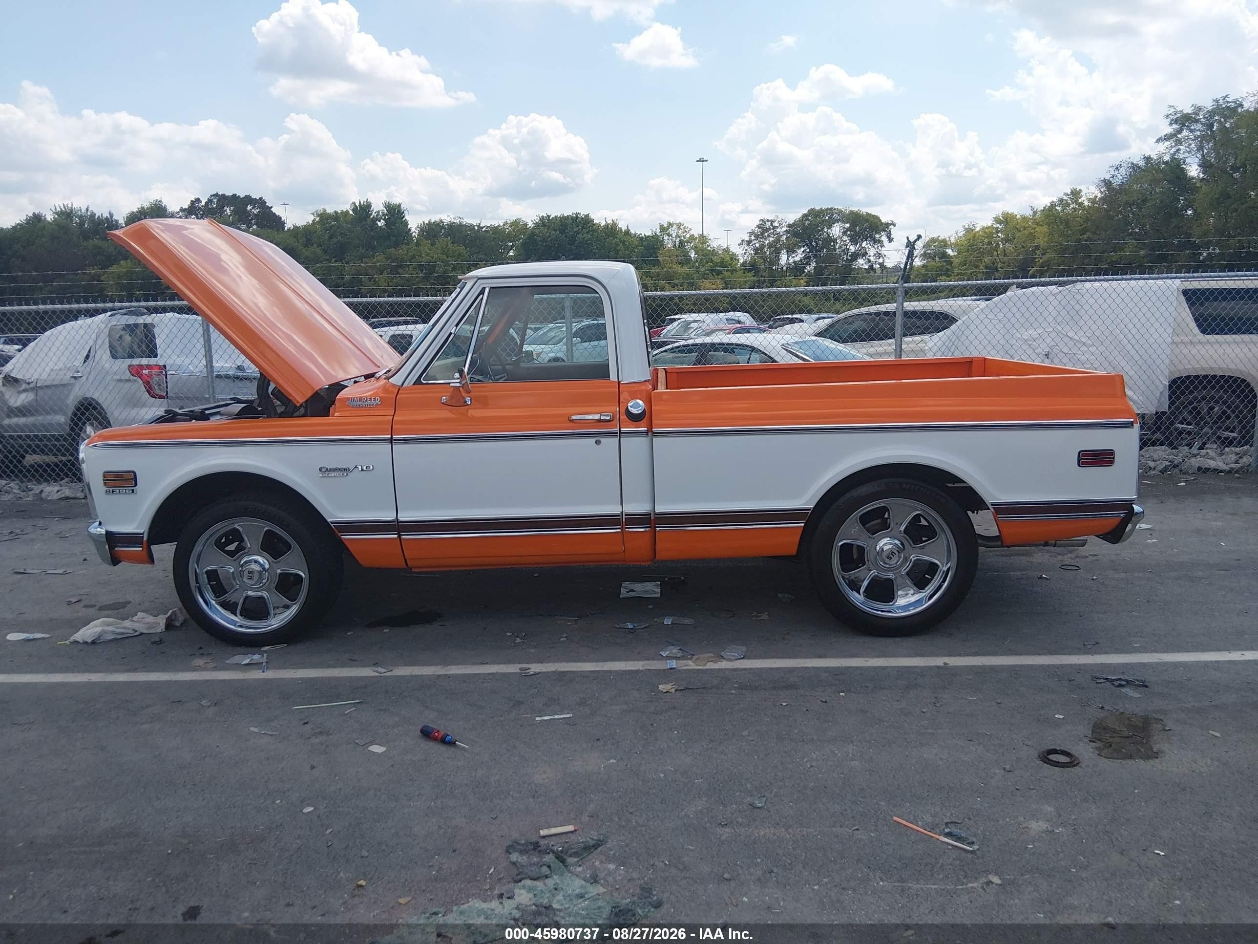 1972 Chevrolet C10 Orange vin: CCE142F373331