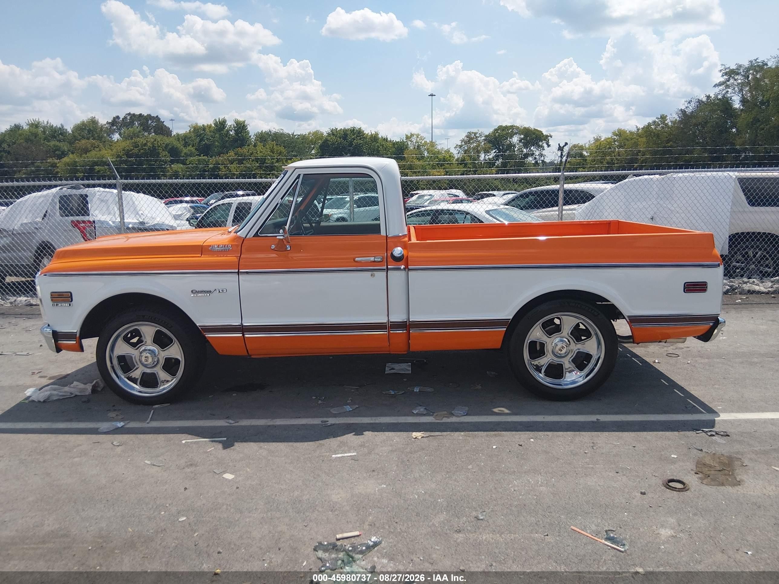 1972 Chevrolet C10 Orange vin: CCE142F373331