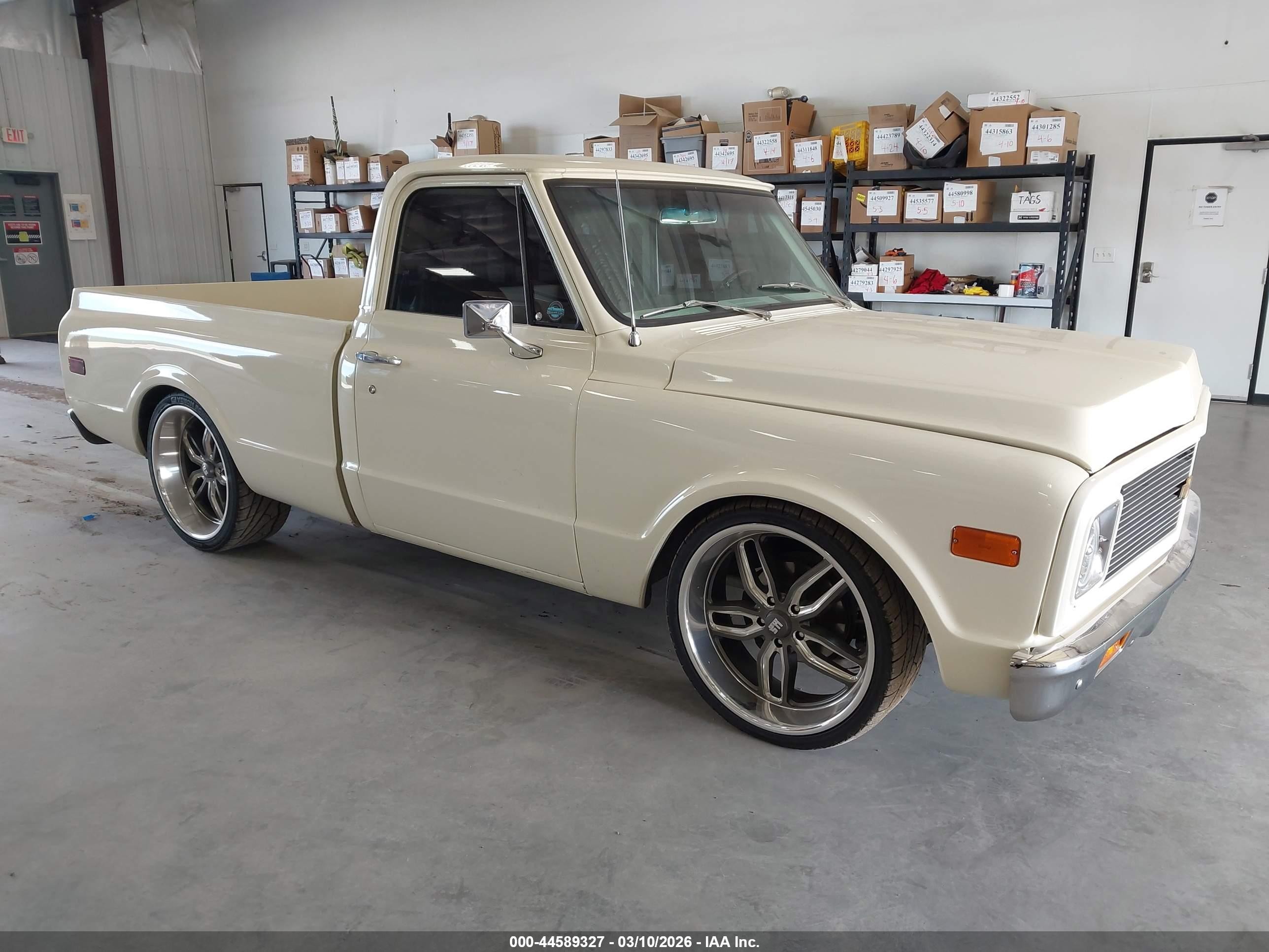 1972 Chevrolet C10   Black vin: CCE142J103550    