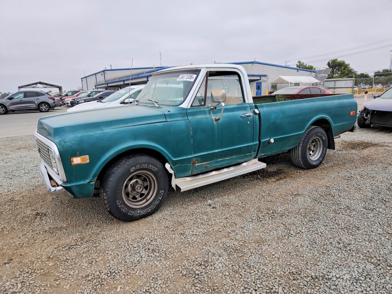 1972 Chevrolet C-10 Green vin: CCE142Z178354