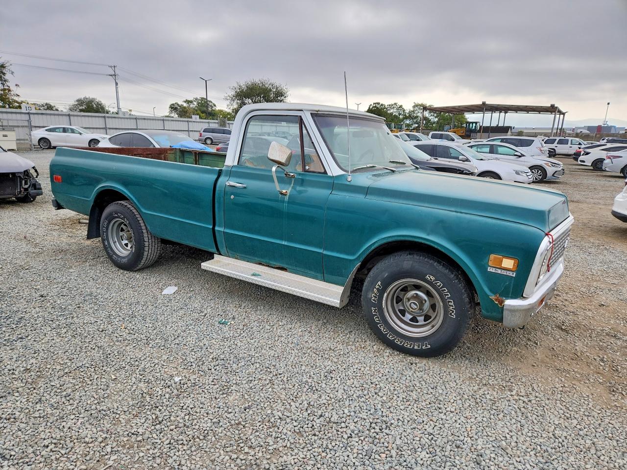 1972 Chevrolet C-10 Green vin: CCE142Z178354