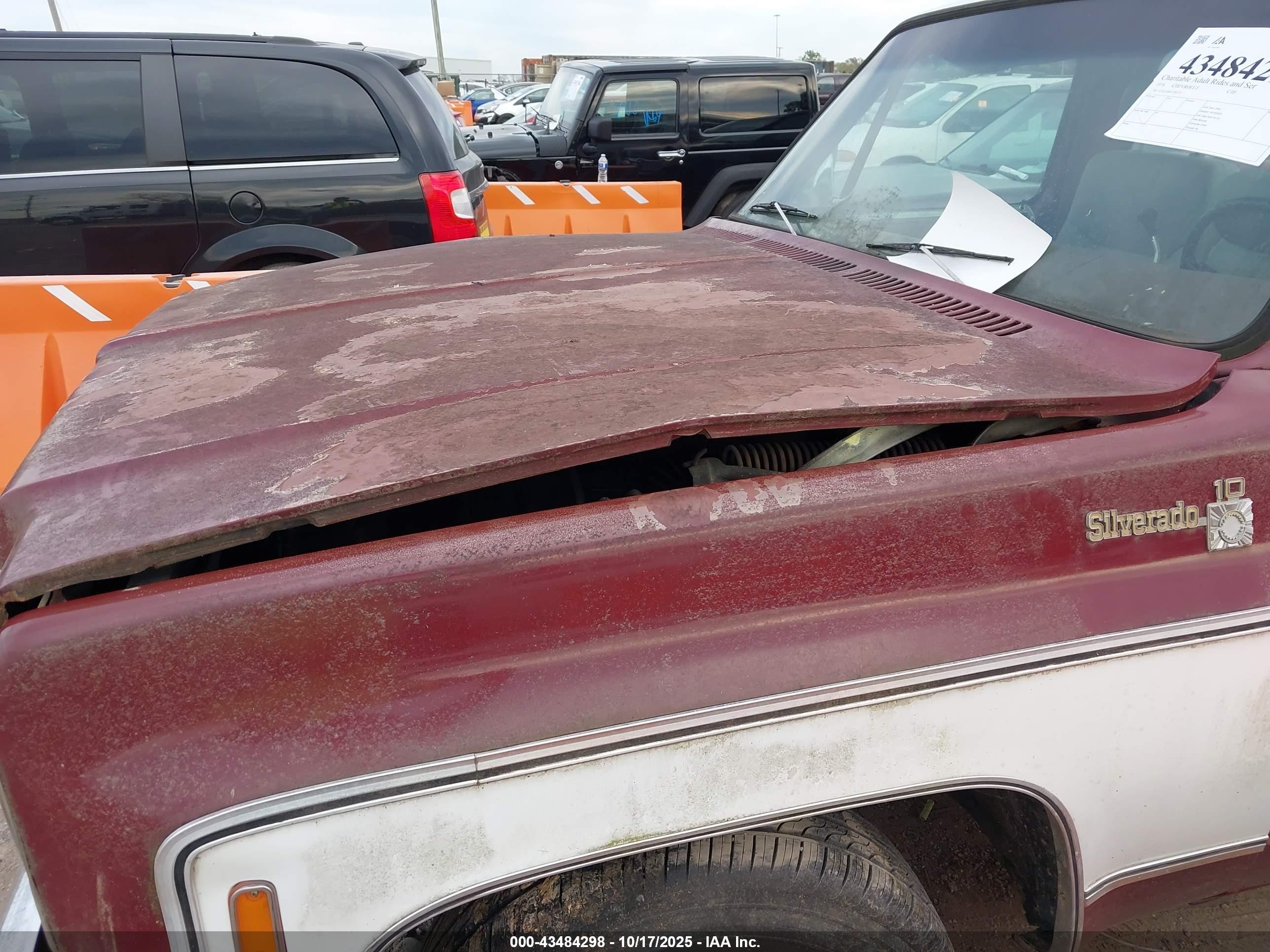 1976 Chevrolet C10   Темно-бордовый vin: CCL146F330233    