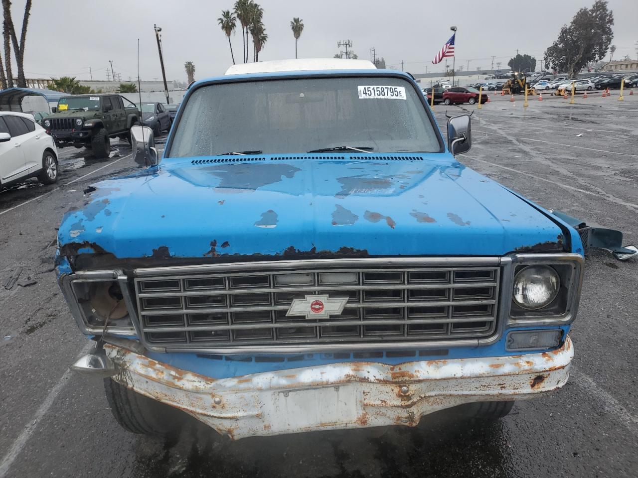 1976 Chevrolet C20 Pickup Синий vin: CCL246Z157594