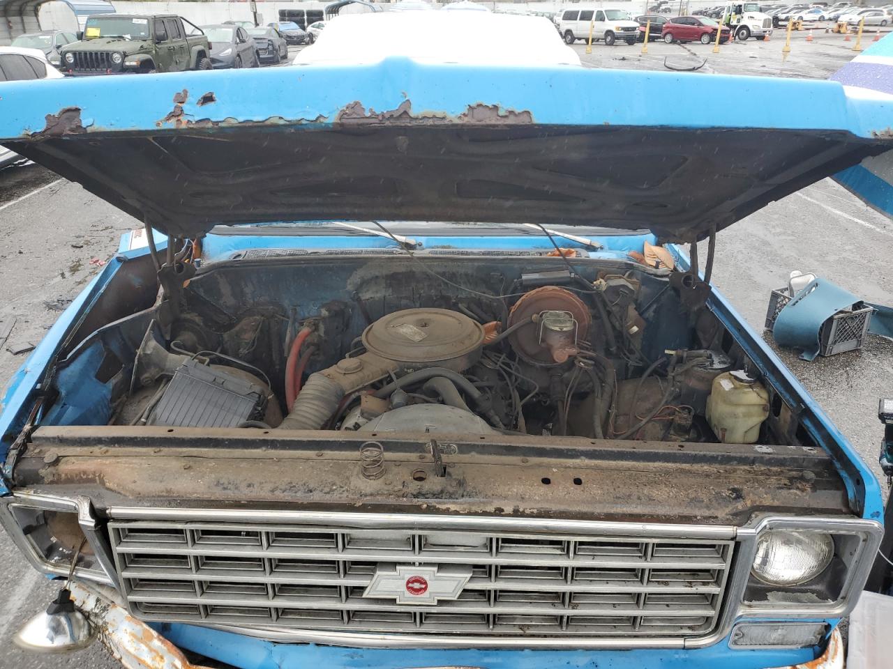 1976 Chevrolet C20 Pickup Синий vin: CCL246Z157594