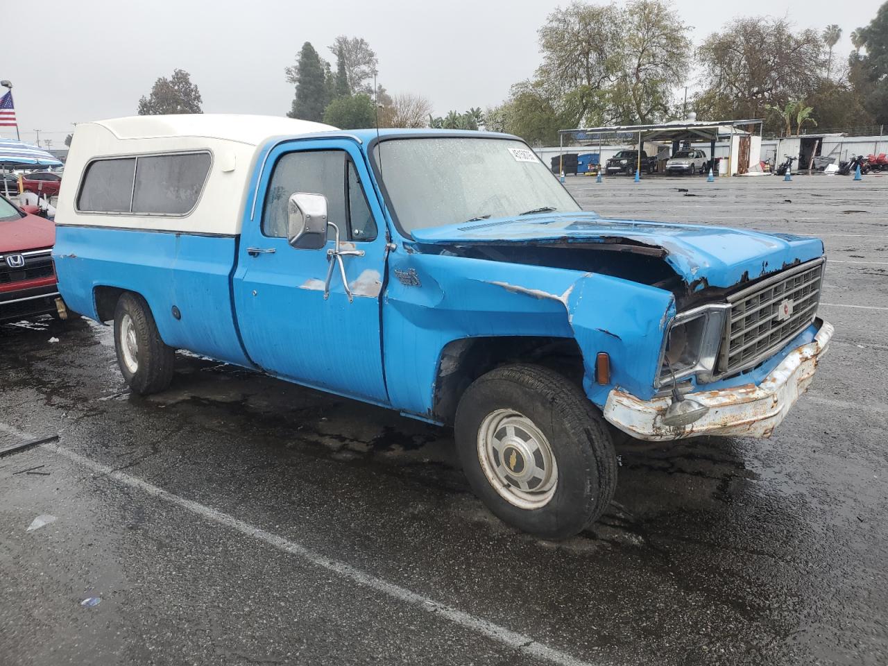 1976 Chevrolet C20 Pickup Синий vin: CCL246Z157594