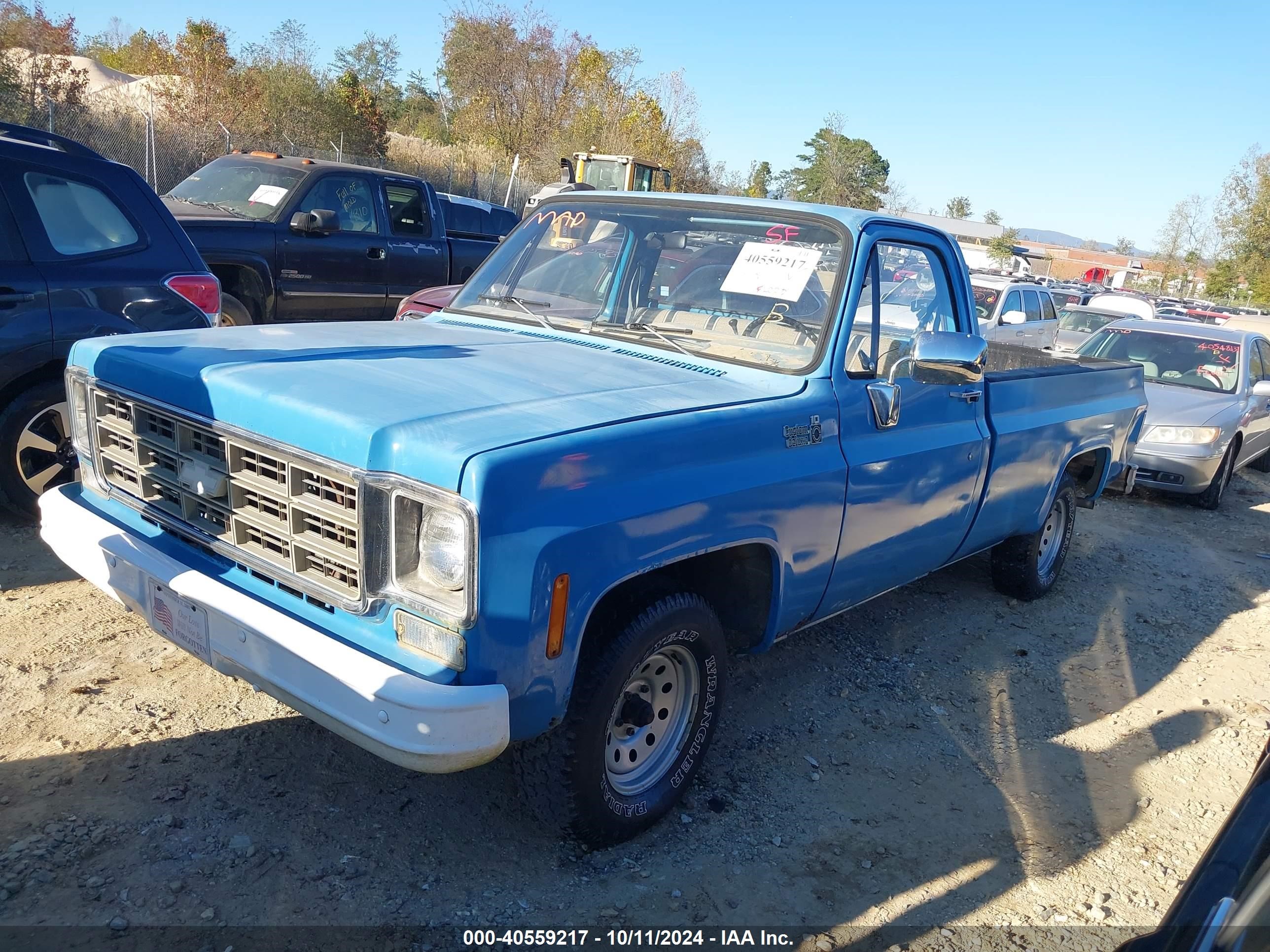 1978 Chevrolet Pickup   Синий vin: CCL448A122488    