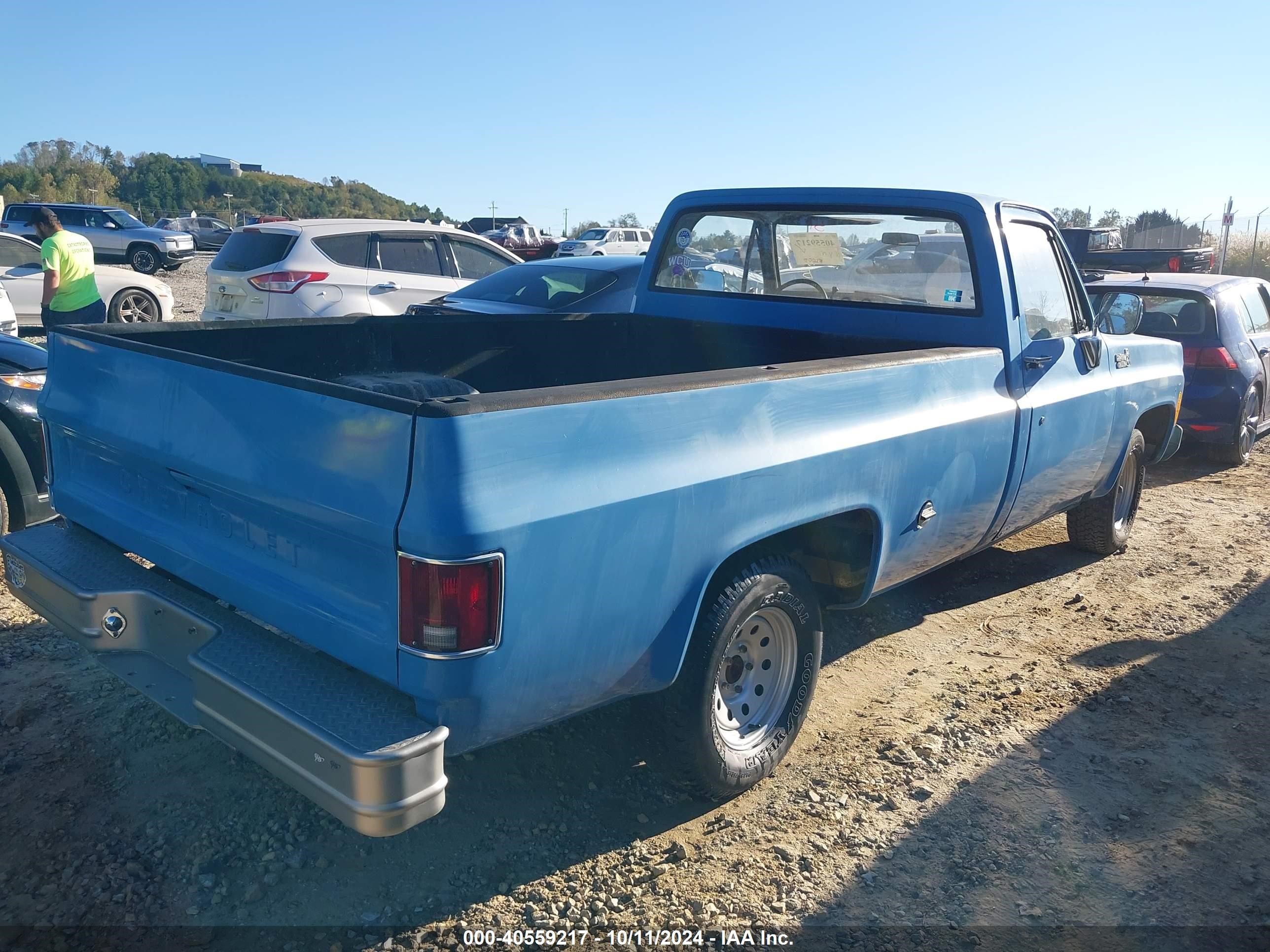 1978 Chevrolet Pickup   Синий vin: CCL448A122488    