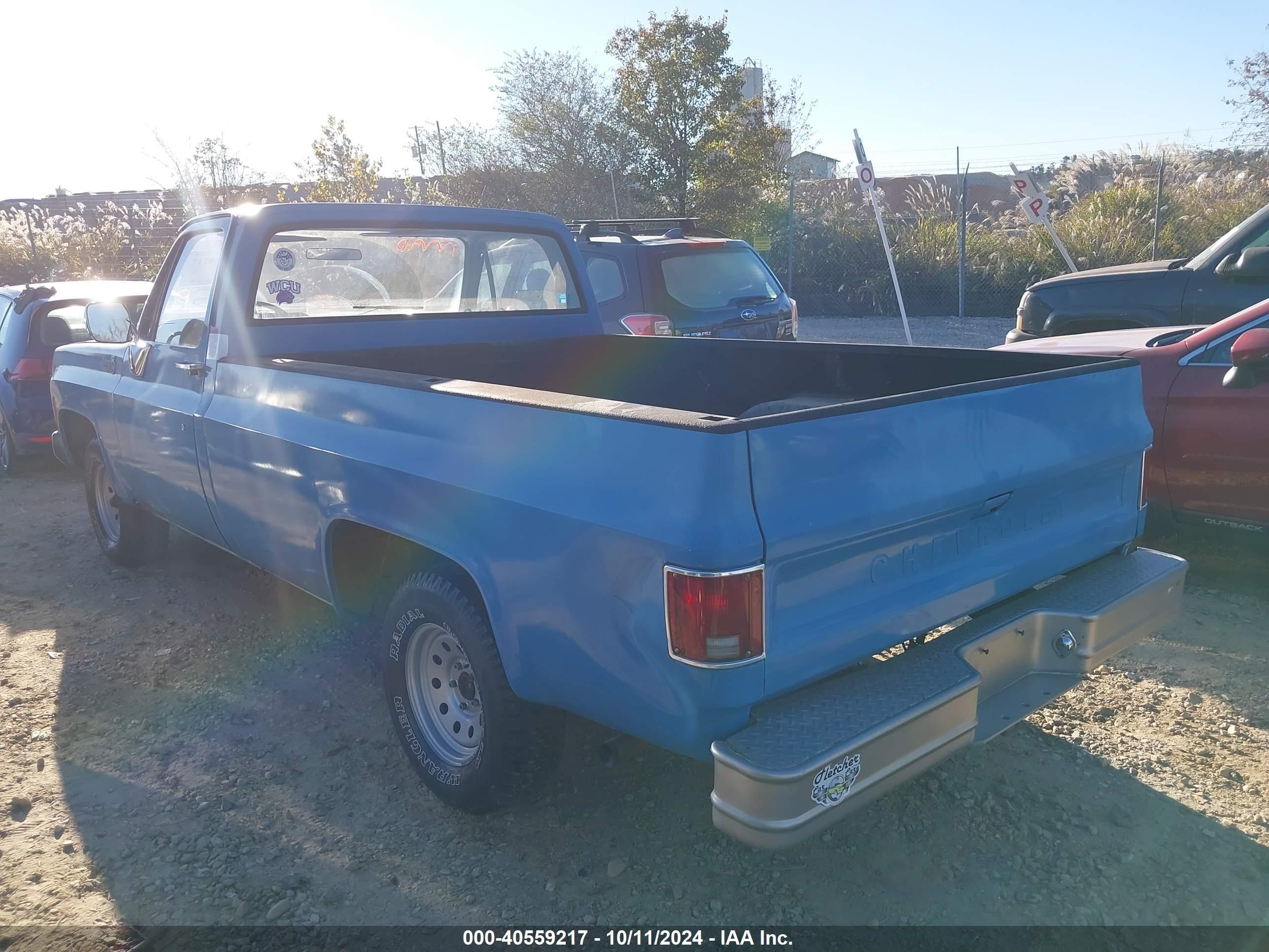 1978 Chevrolet Pickup   Синий vin: CCL448A122488    