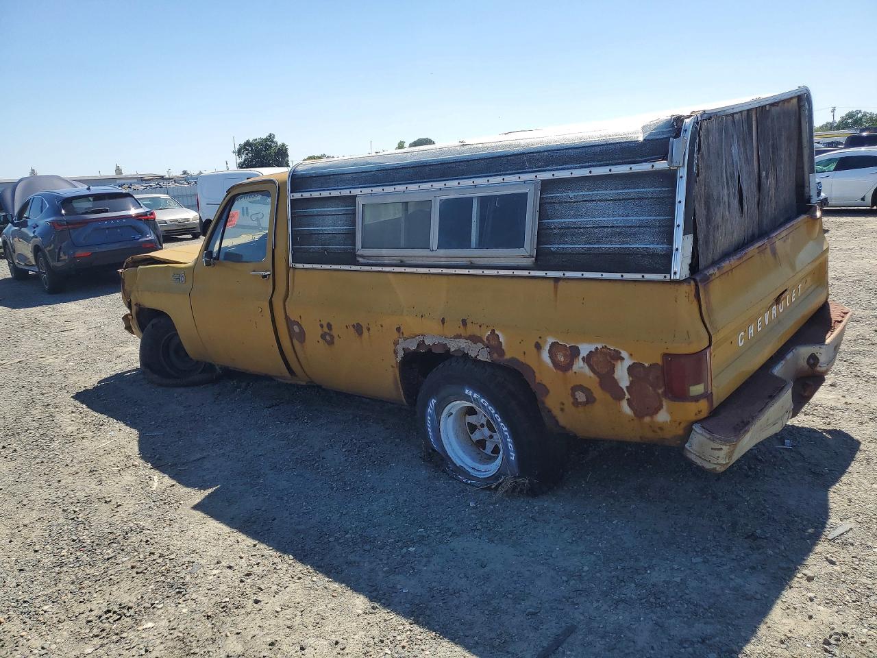1975 Chev C/k 10 Series Gold vin: CCQ1451158707